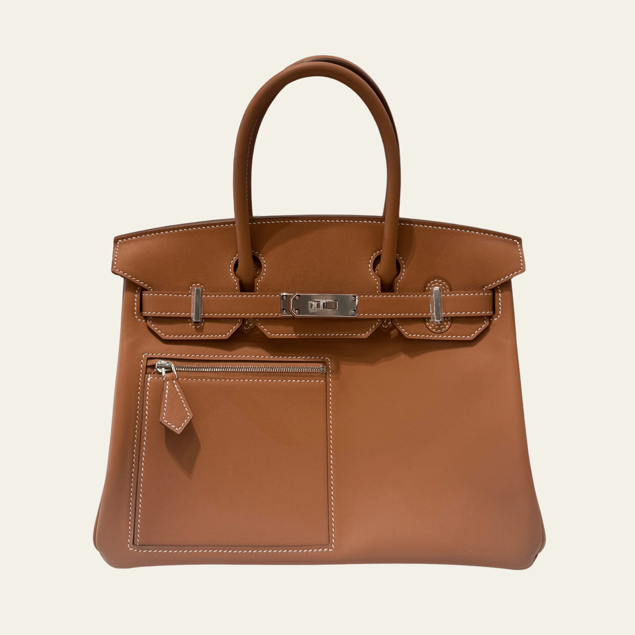 Hermès Gold Birkin 30 Colormatic Swift Palladium Hardware Limited Edition