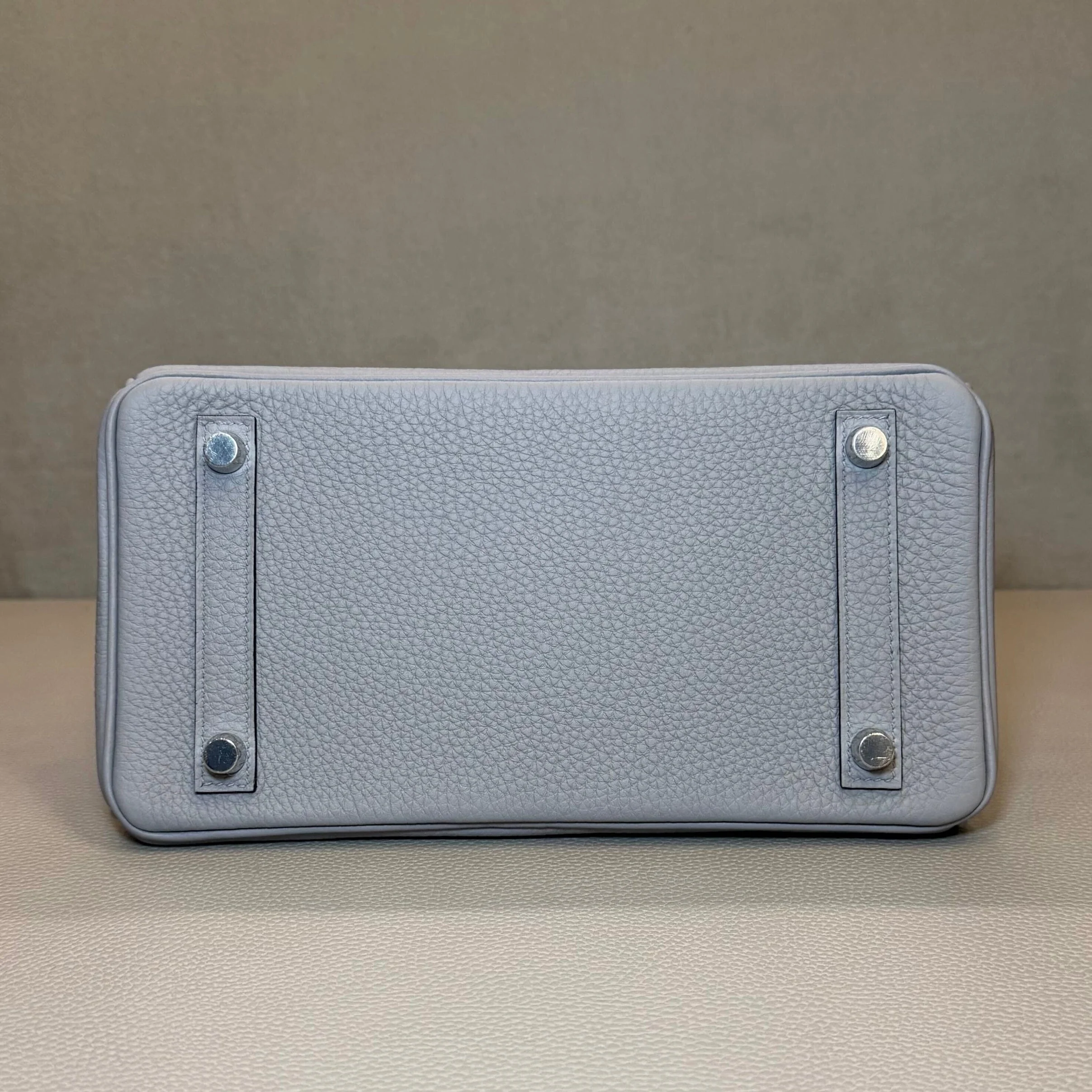 Hermès Gris Pantin Birkin 25 Togo Palladium Hardware - Image 6