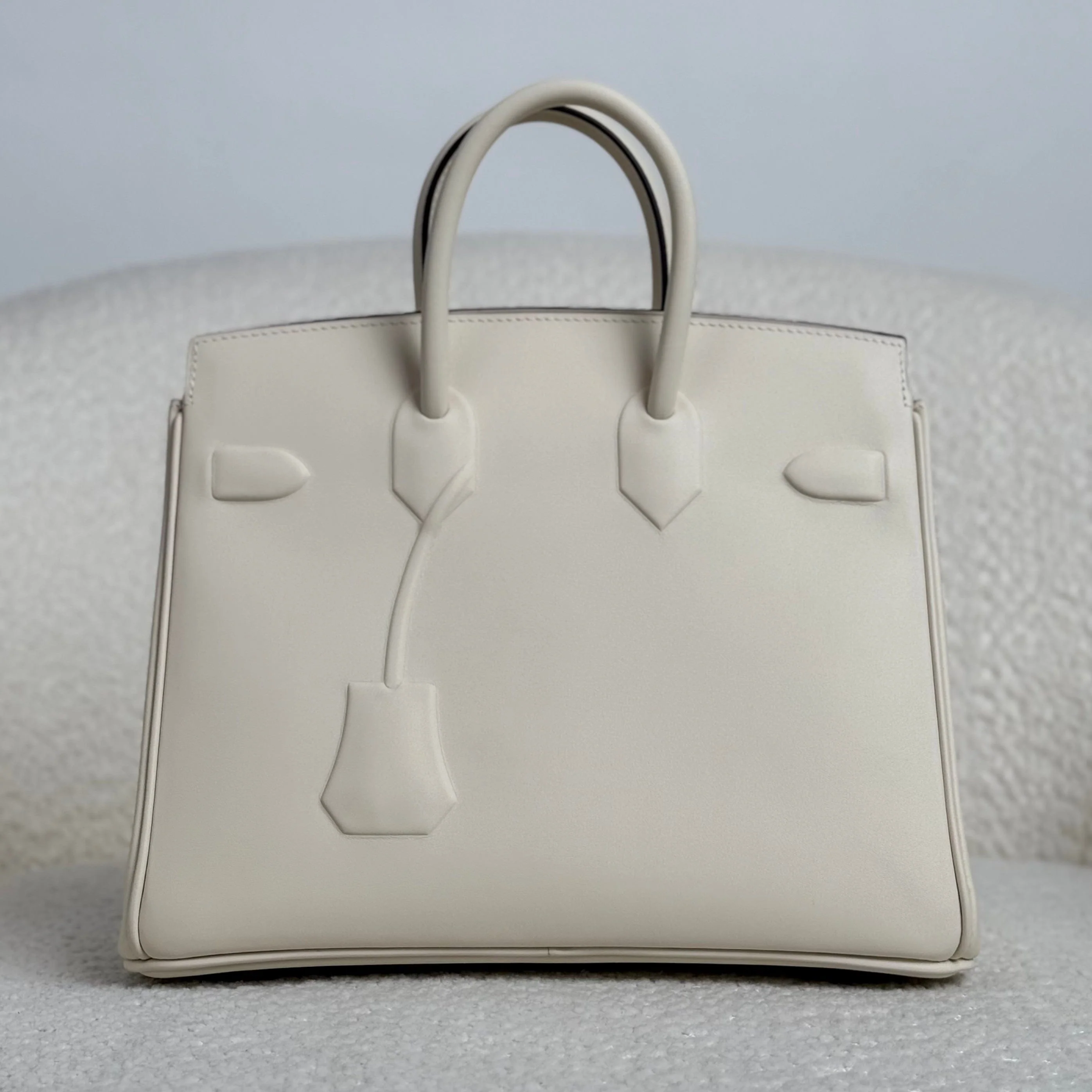 Hermès Mushroom Shadow Birkin 25 Swift Limited Edition - Image 5
