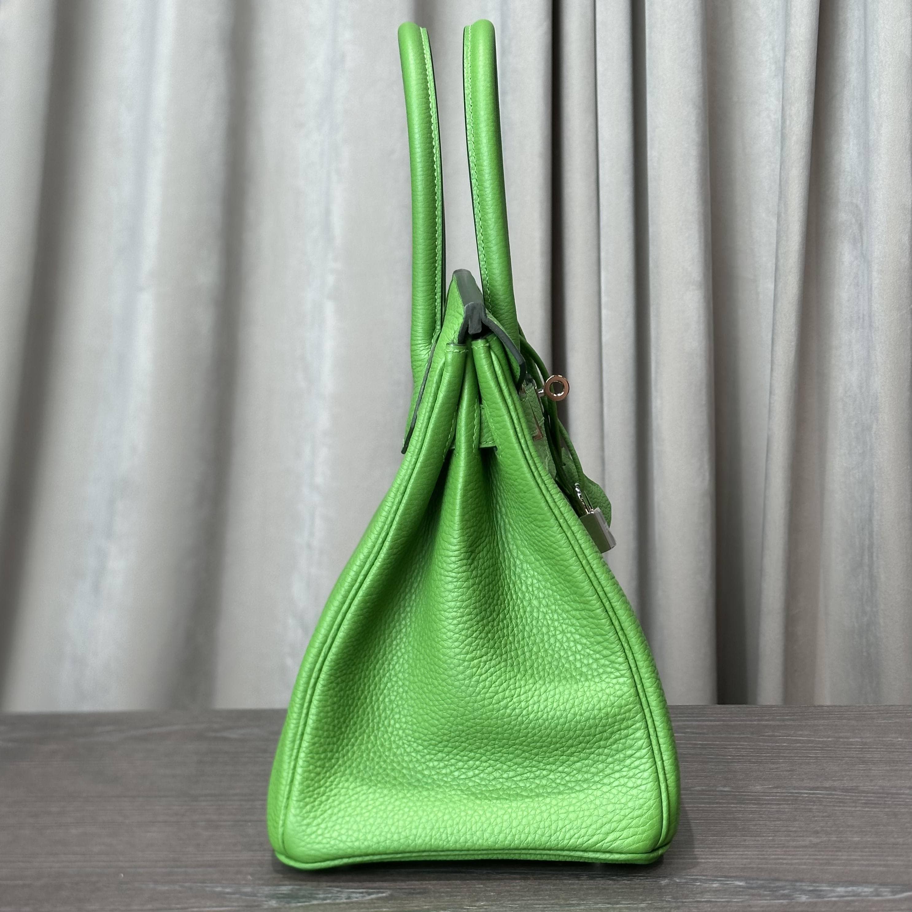 Hermès Vert Yucca Birkin 30 Togo Palladium Hardware - Image 4