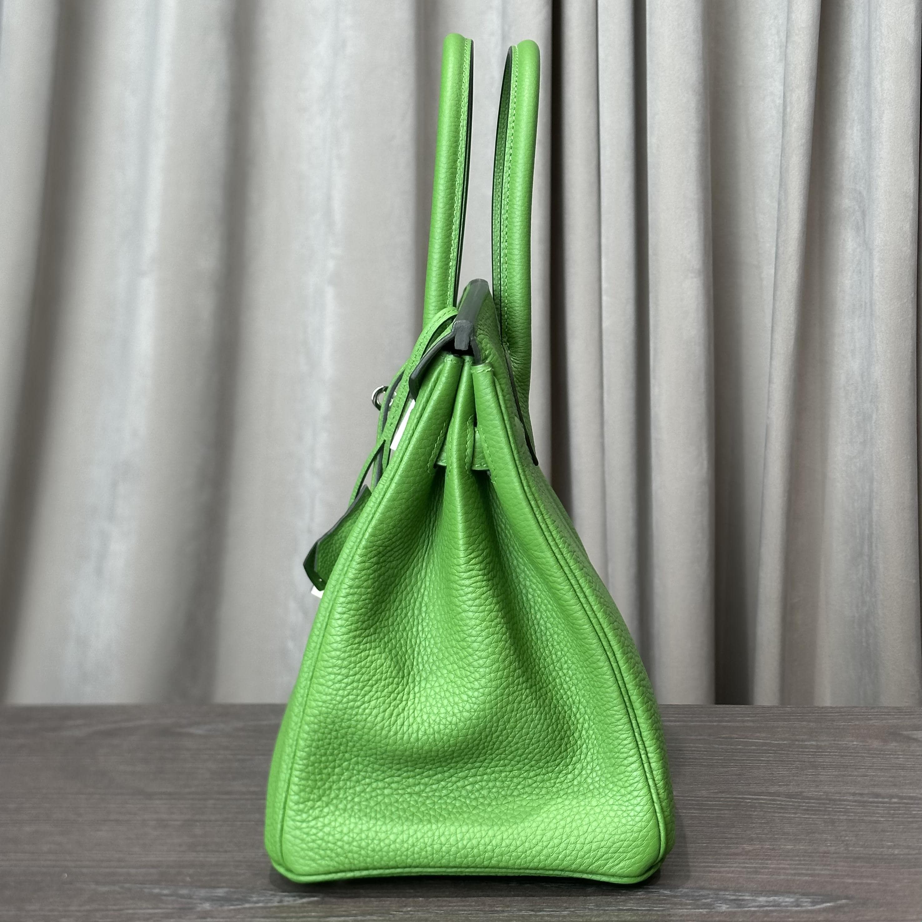 Hermès Vert Yucca Birkin 30 Togo Palladium Hardware - Image 5