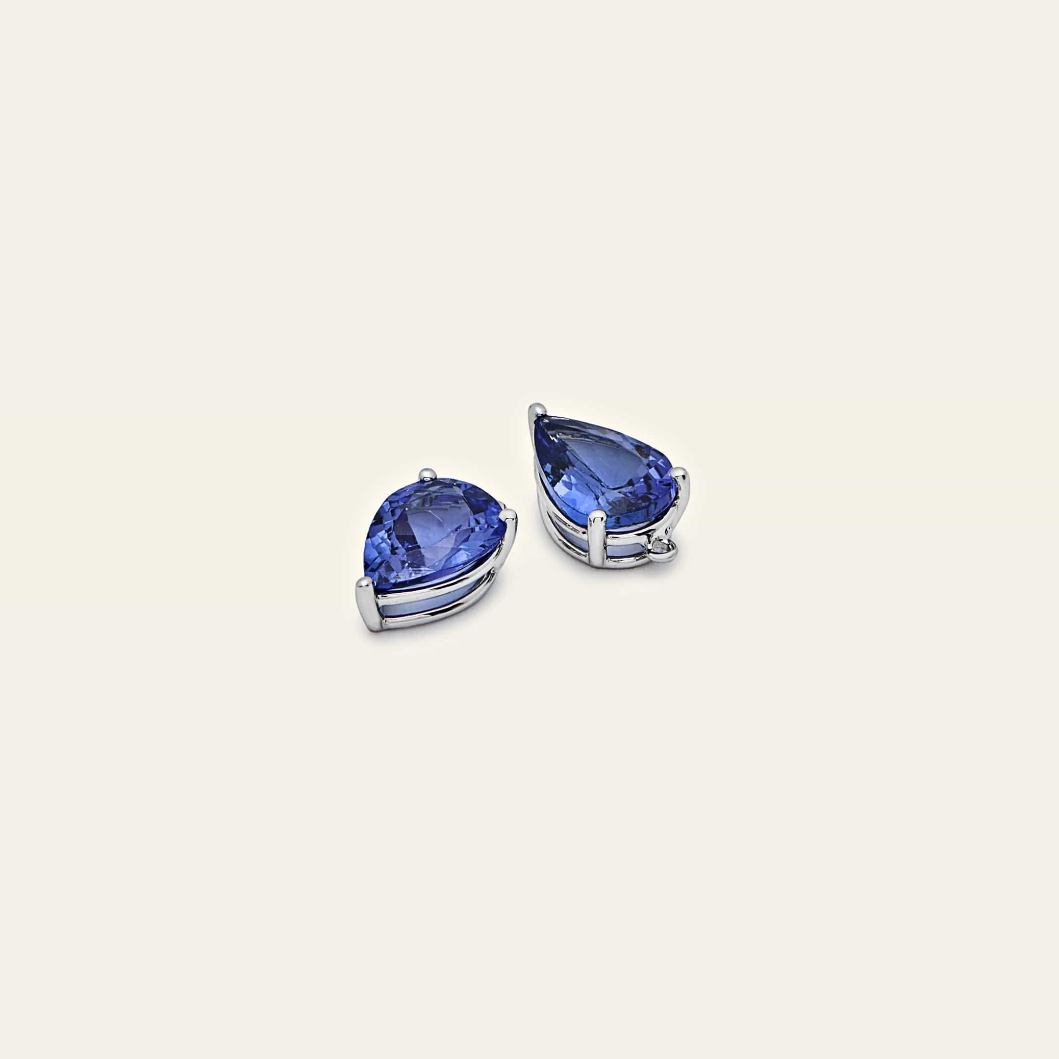 Interchangeable Dangling Diamond Earrings - Image 4
