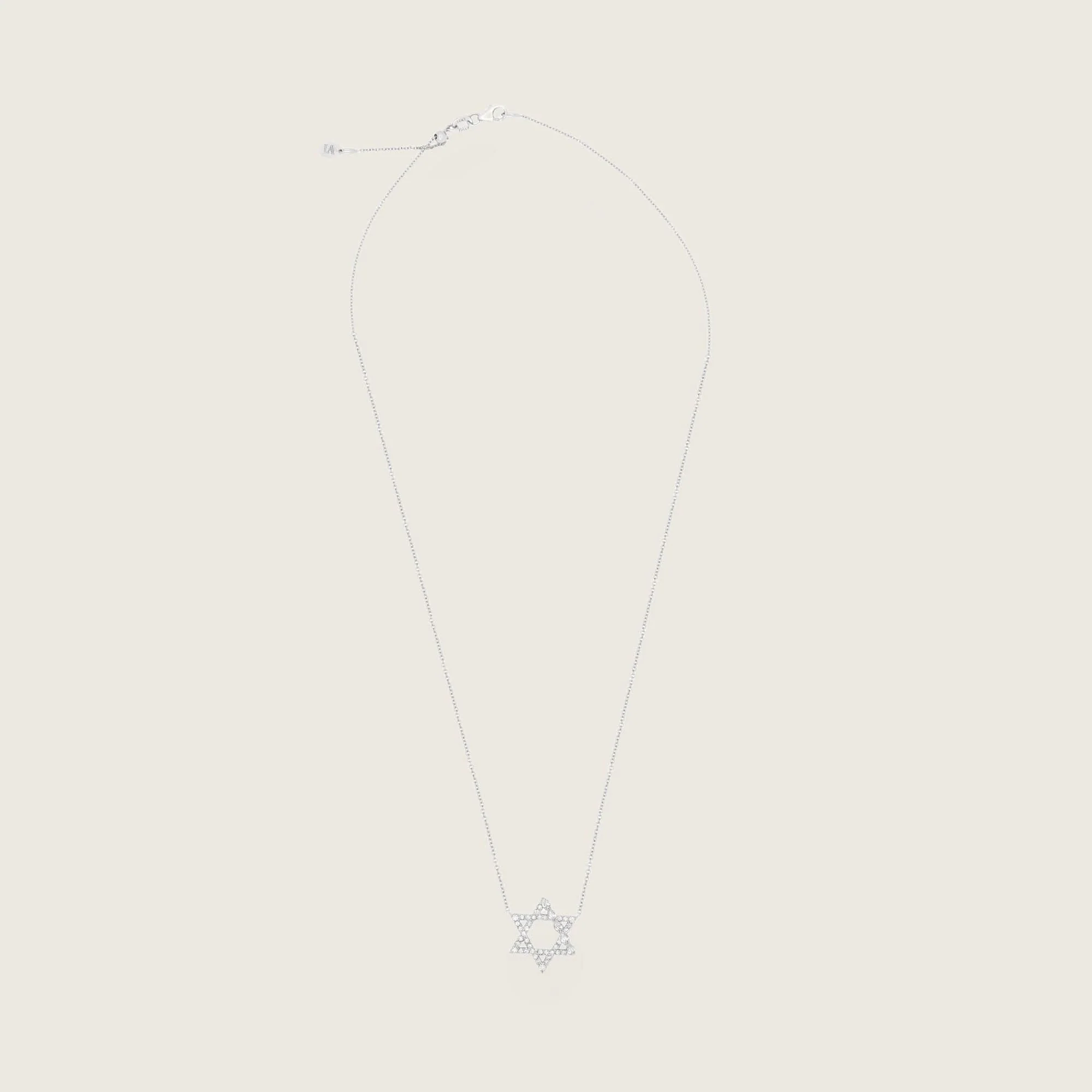JA X Sammy Jacqueline Multi-Shape Diamond Star of David Necklace - Image 3