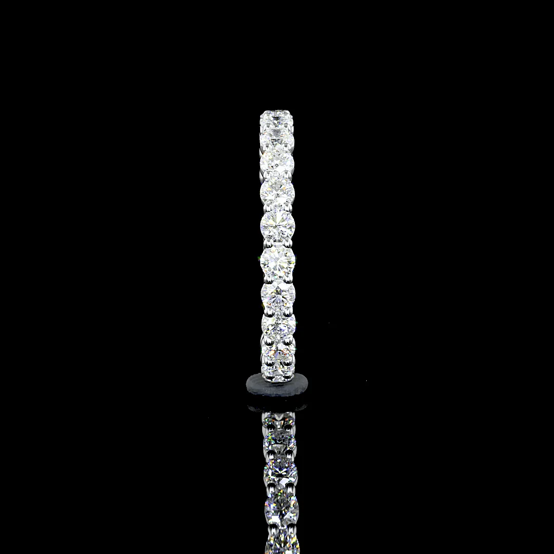 1 Carat Lab Grown Diamond Eternity Ring - Image 4
