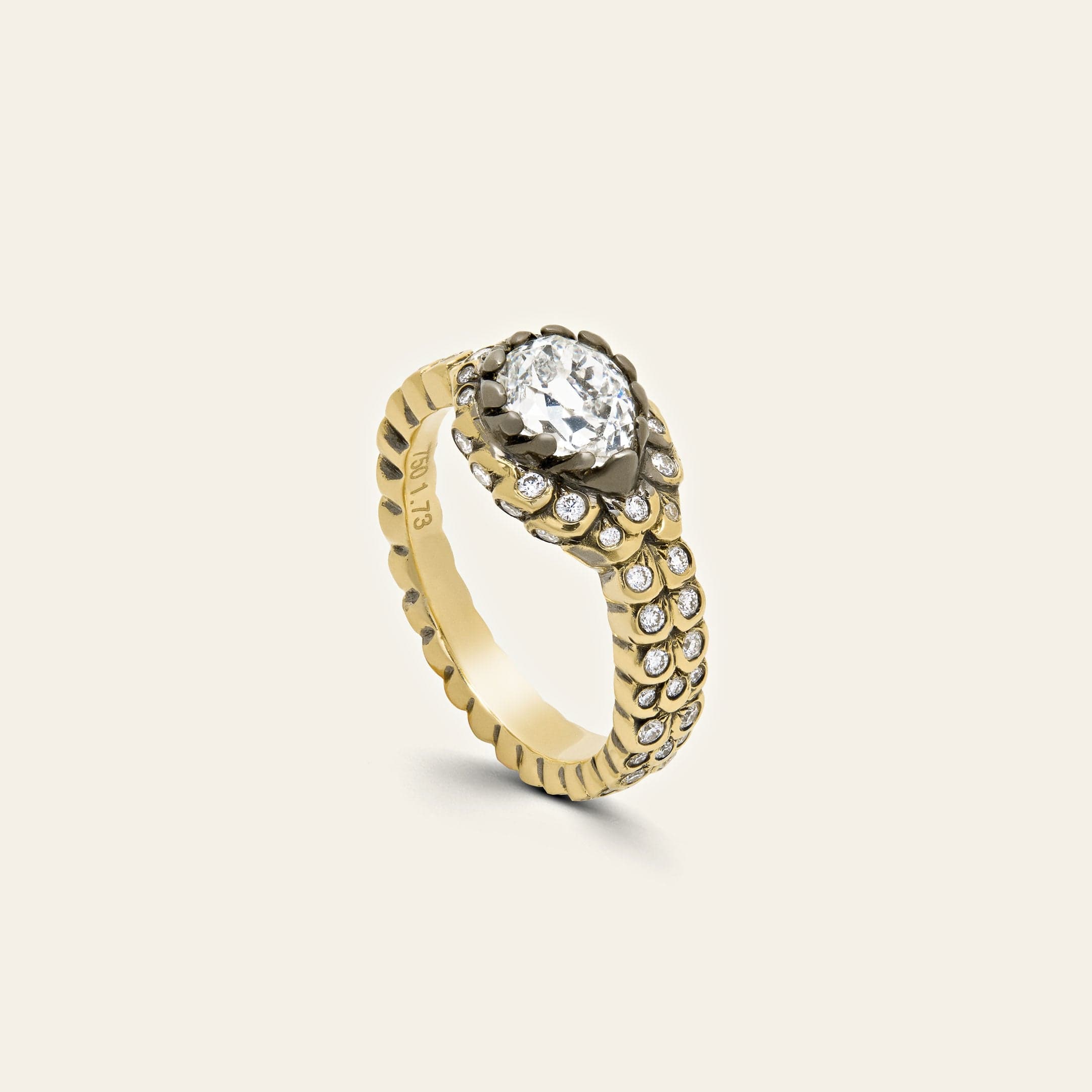 Old Cut Diamond Ring