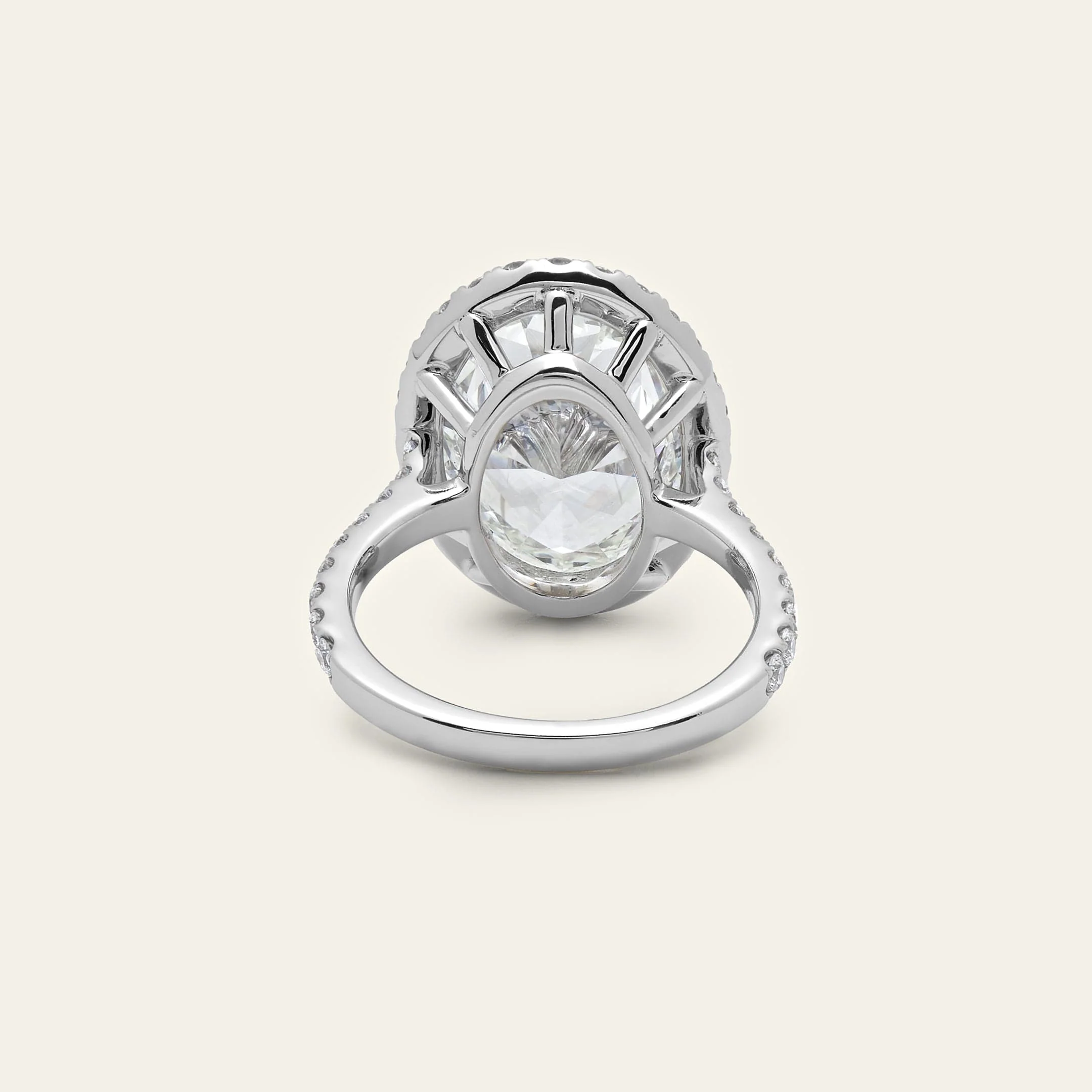 Oval Diamond Engagement Ring - Image 5