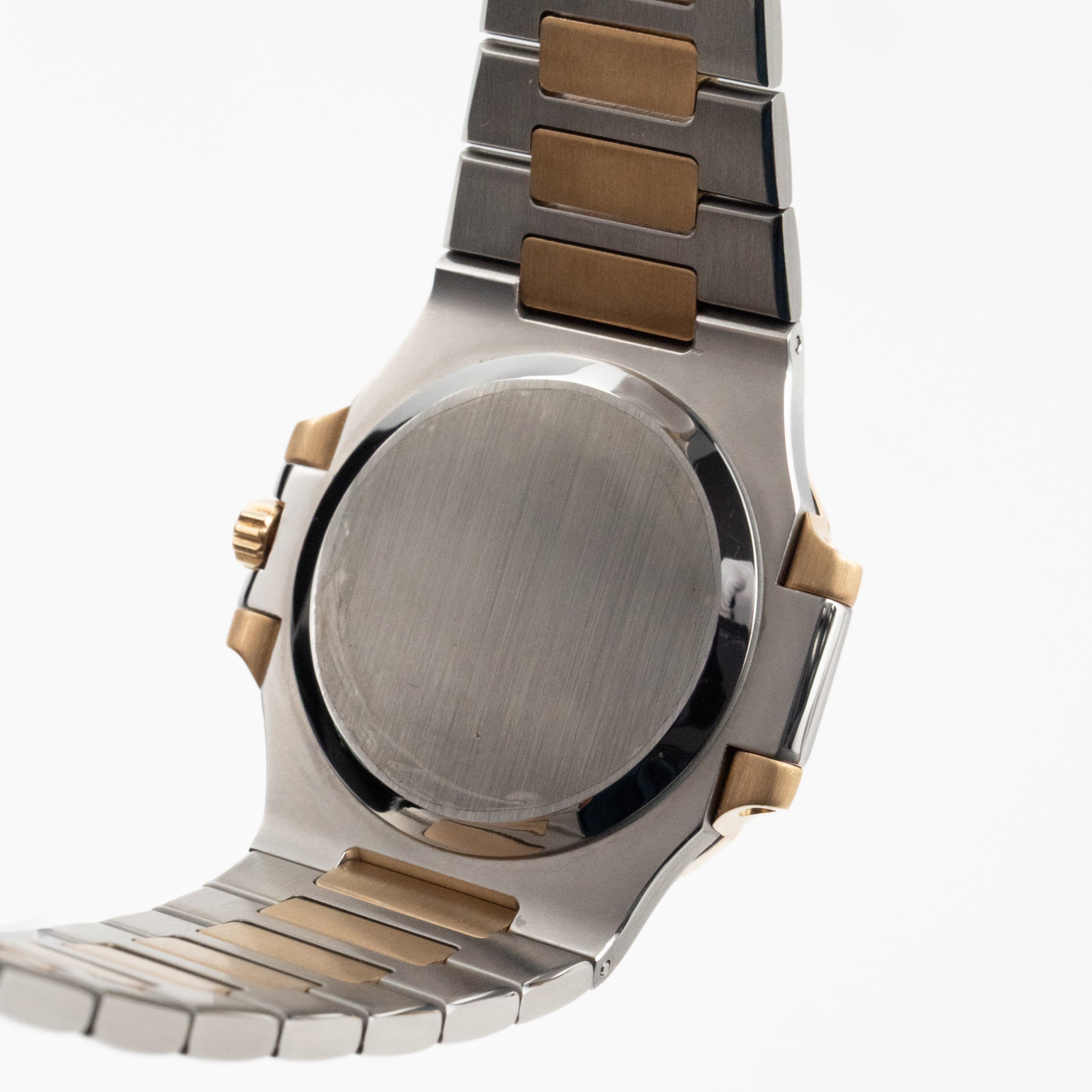 Patek Philippe Nautilus 3800/1AJ Stainless Steel Yellow Gold Champagne Dial - Image 12