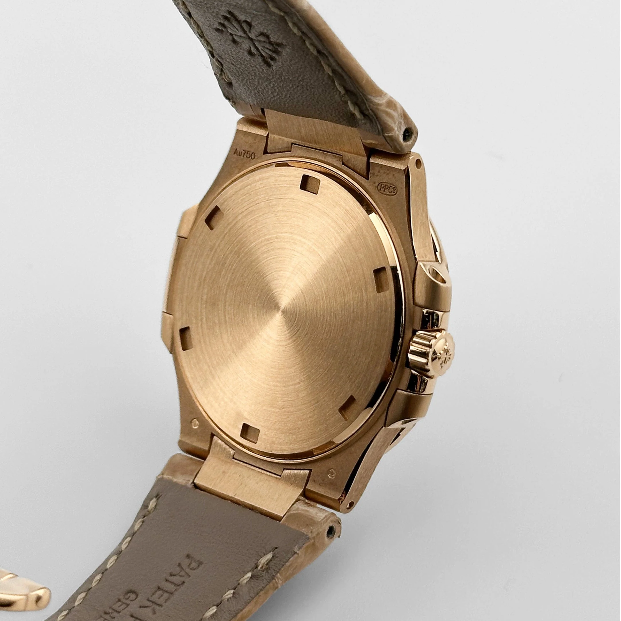 Patek Philippe Nautilus 7010R-011 'Ladies' Rose Gold Silvery Opaline Dial Diamond Bezel - Image 7