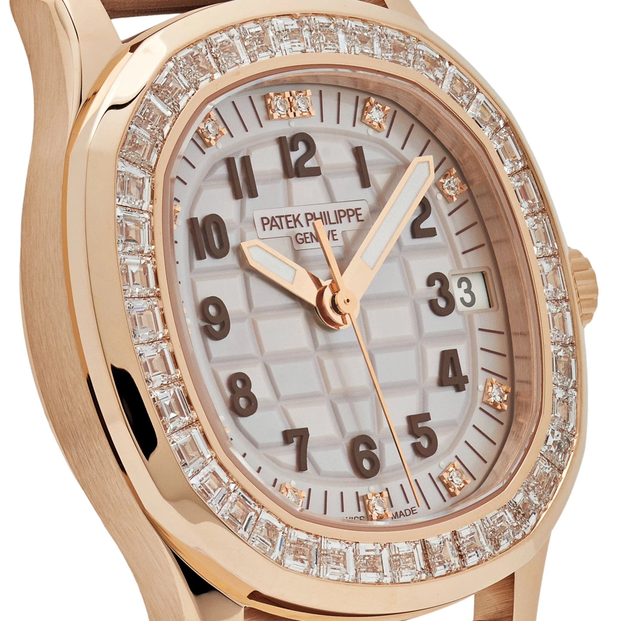 Patek Philippe Aquanaut Luce 5072R-001 'Haute Joaillerie' Rose Gold Diamond Dial - Image 4