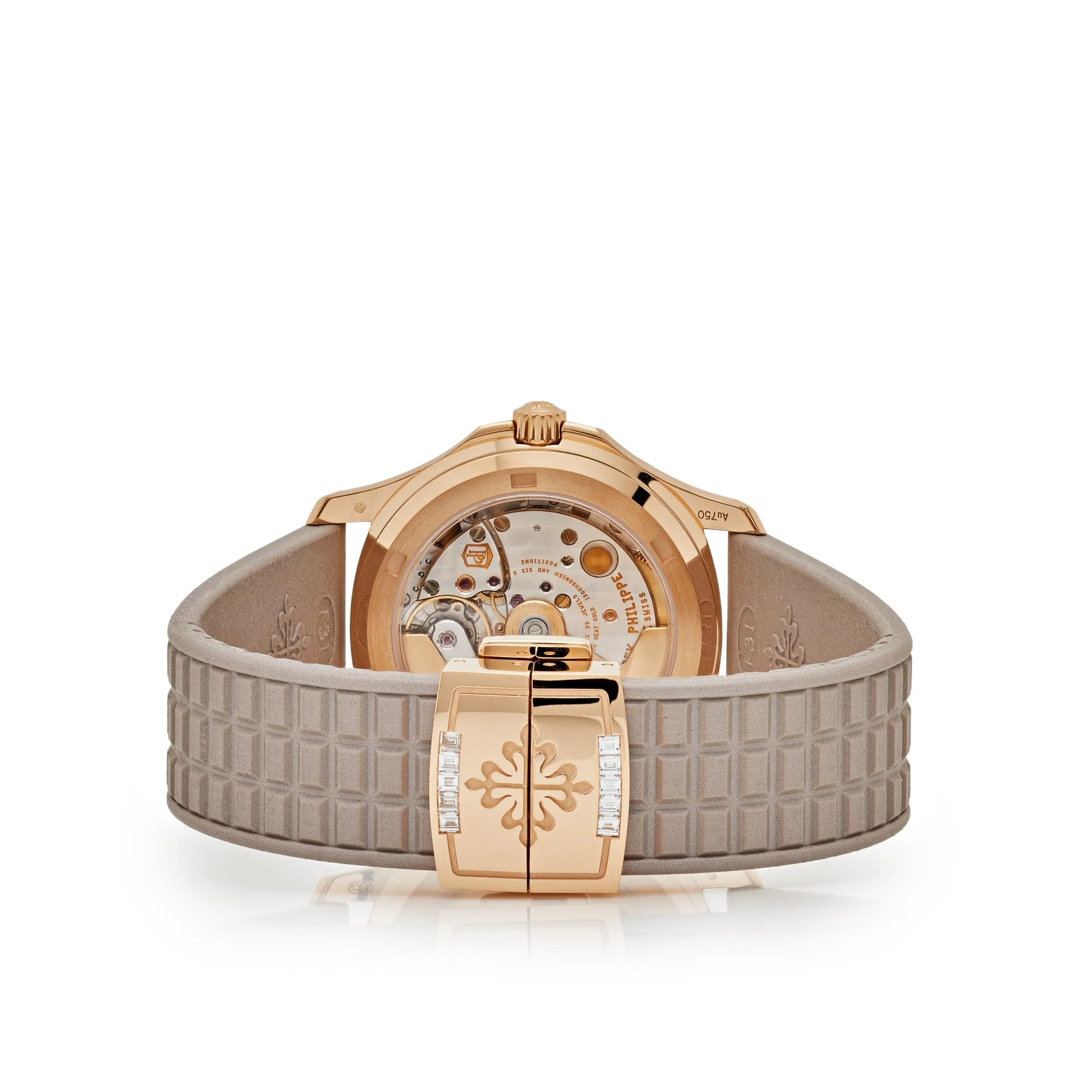 Patek Philippe Aquanaut Luce 5072R-001 'Haute Joaillerie' Rose Gold Diamond Dial - Image 7