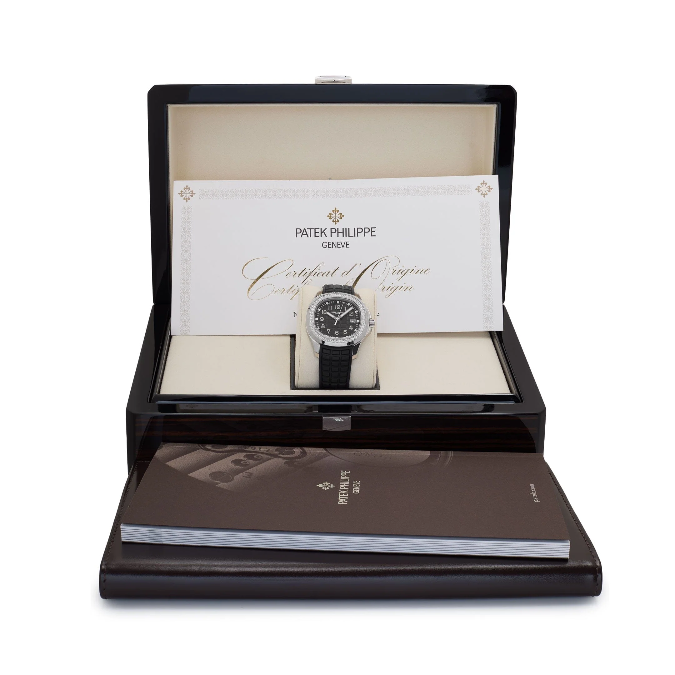 Patek Philippe Aquanaut Luce 5267/200A-001 Stainless Steel Black Dial Diamond Bezel (2025) - Image 9