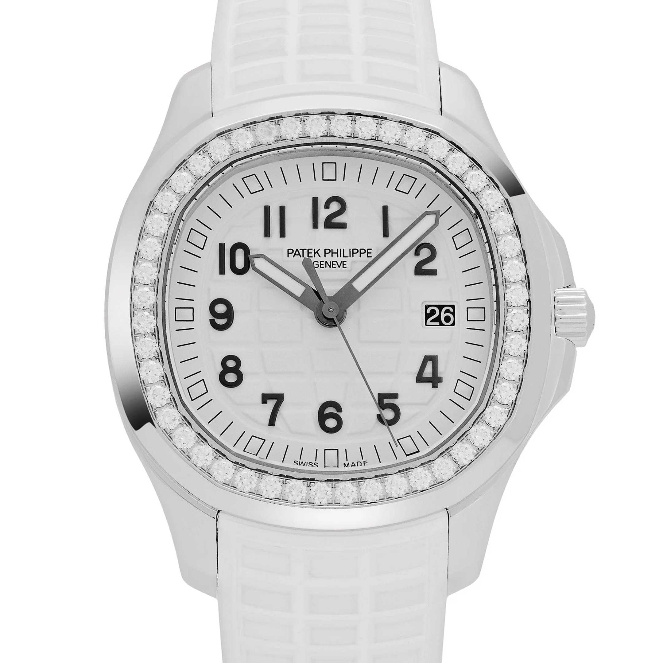 Patek Philippe Aquanaut Luce 5267/200A-010 Stainless Steel White Dial Diamond Bezel (2025) - Image 5