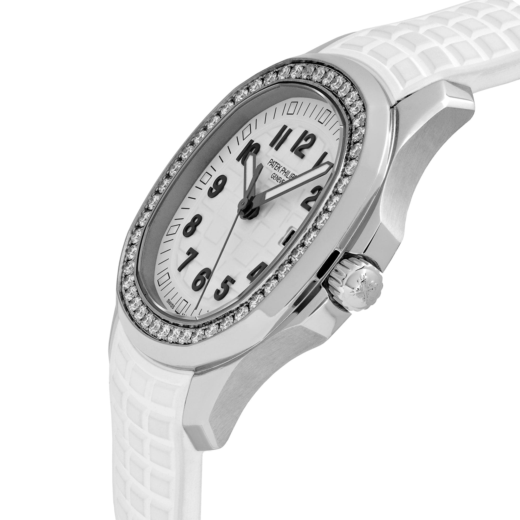 Patek Philippe Aquanaut Luce 5267/200A-010 Stainless Steel White Dial Diamond Bezel (2025) - Image 6