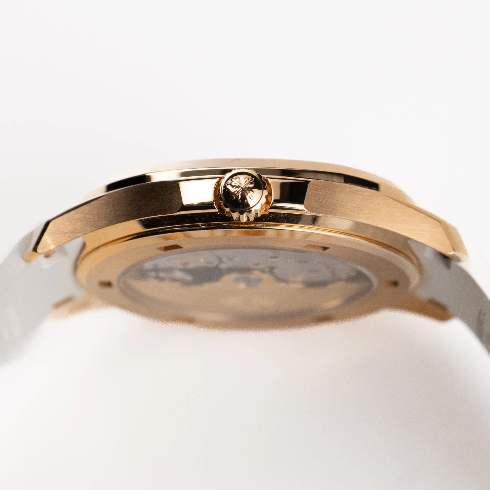 Patek Philippe Aquanaut Luce 5268/200R-001 Rose Gold White Dial Diamond Bezel - Image 7