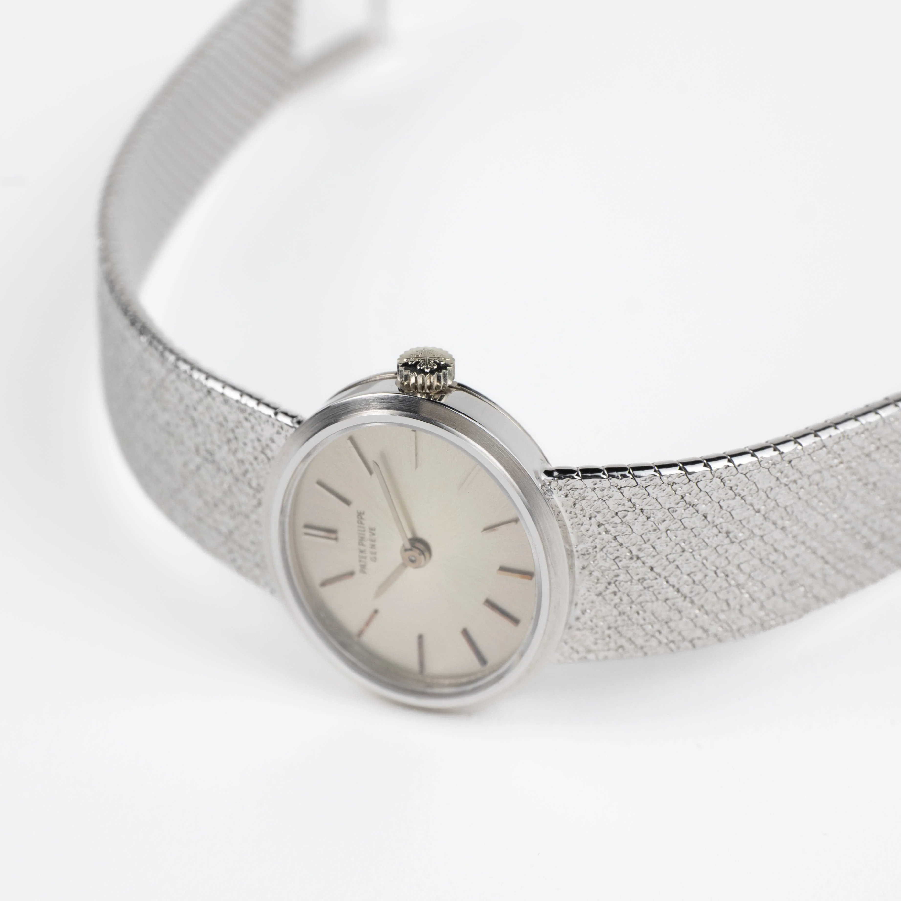 Patek Philippe Ellipse 3349 White Gold Silver Dial - Image 7
