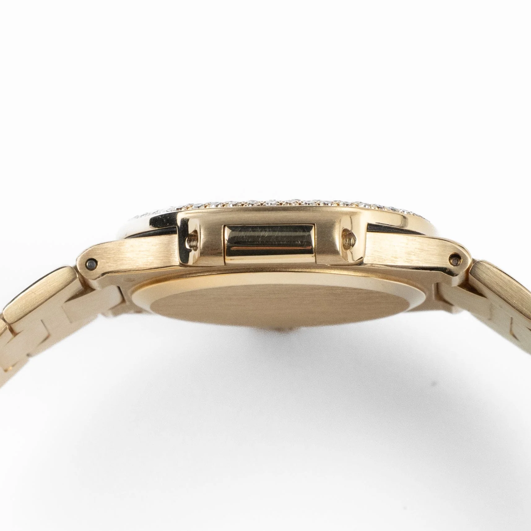 Patek Philippe Nautilus 4700 'Ladies' Yellow Gold Champagne Diamond Dial Diamond Bezel - Image 8