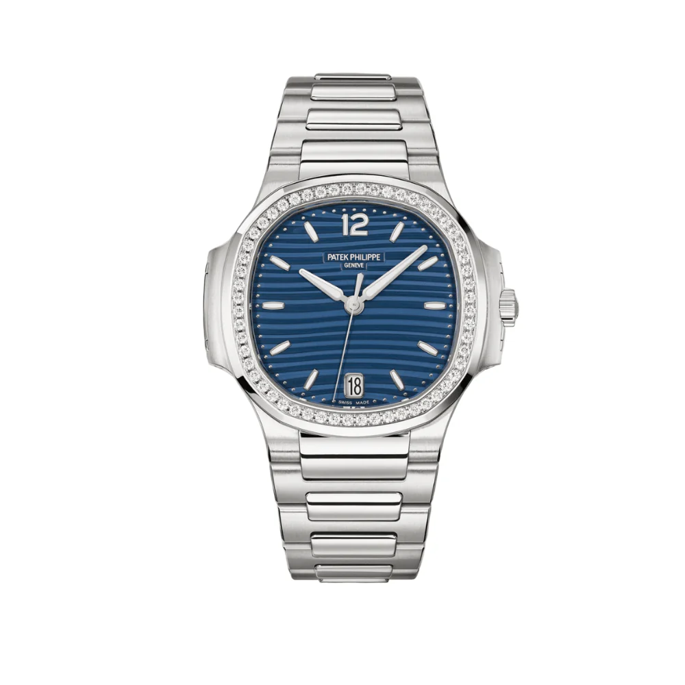Patek Philippe Nautilus 7118/1200A-001 'Ladies' Blue Dial Diamond Bezel (2025)