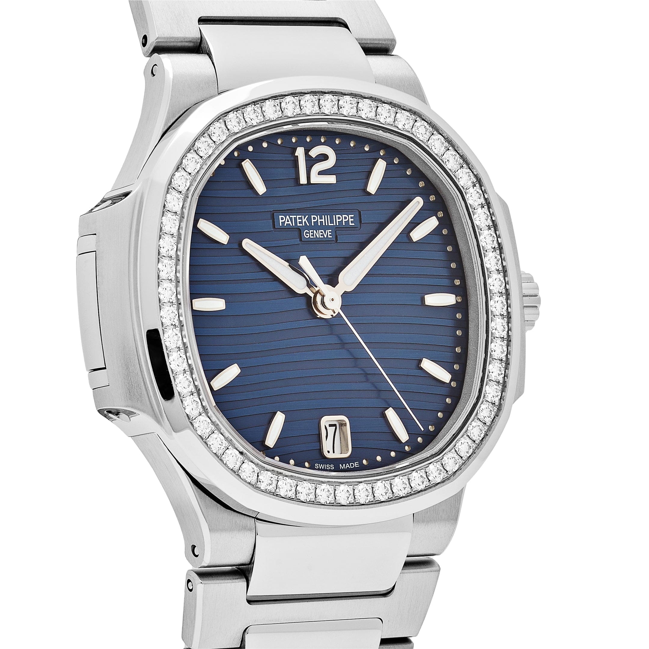 Patek Philippe Nautilus 7118/1200A-001 'Ladies' Blue Dial Diamond Bezel (2025) - Image 5