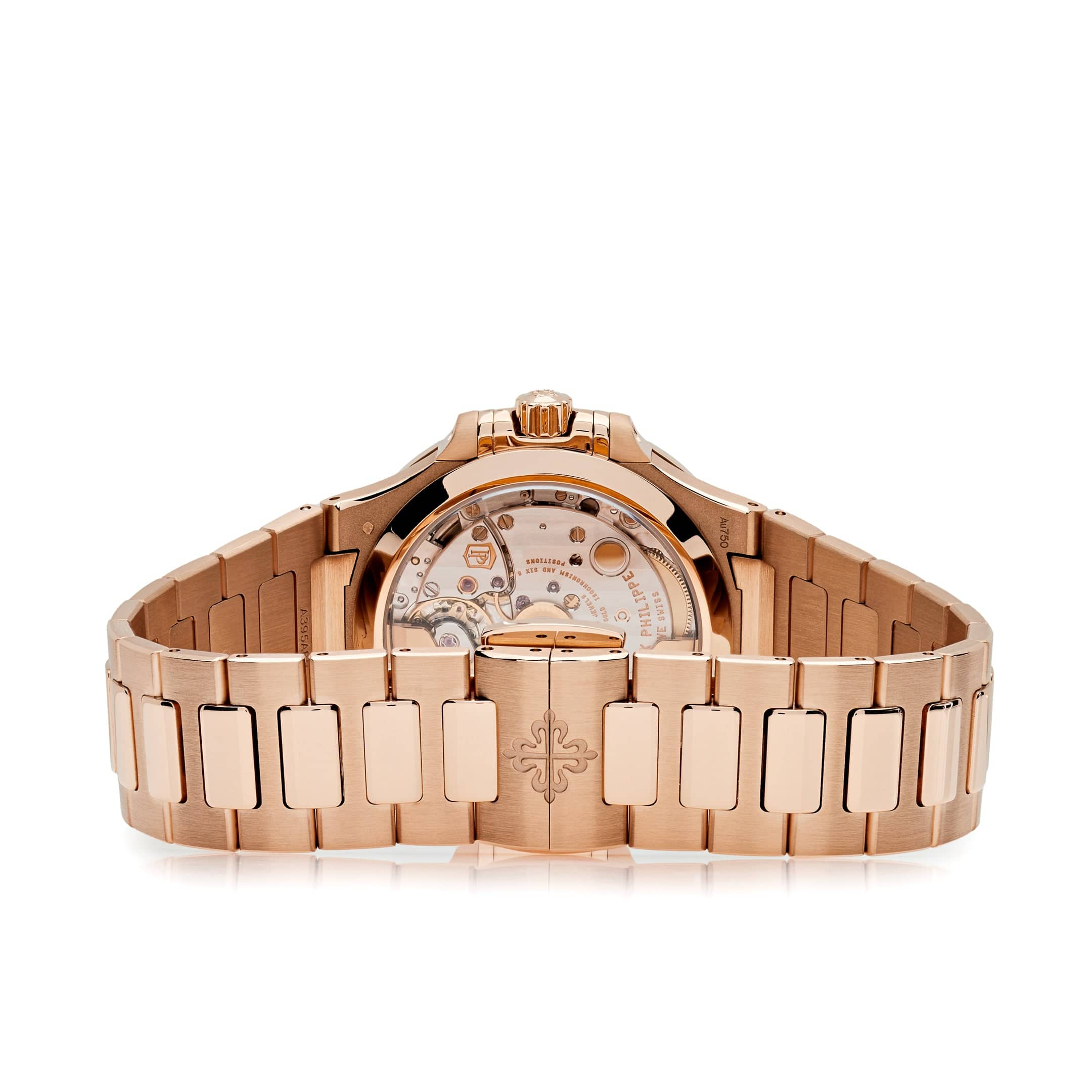 Patek Philippe Nautilus 7118/1200R-001 'Ladies Automatic Tiffany & Co.' Rose Gold Diamond Bezel - Image 4
