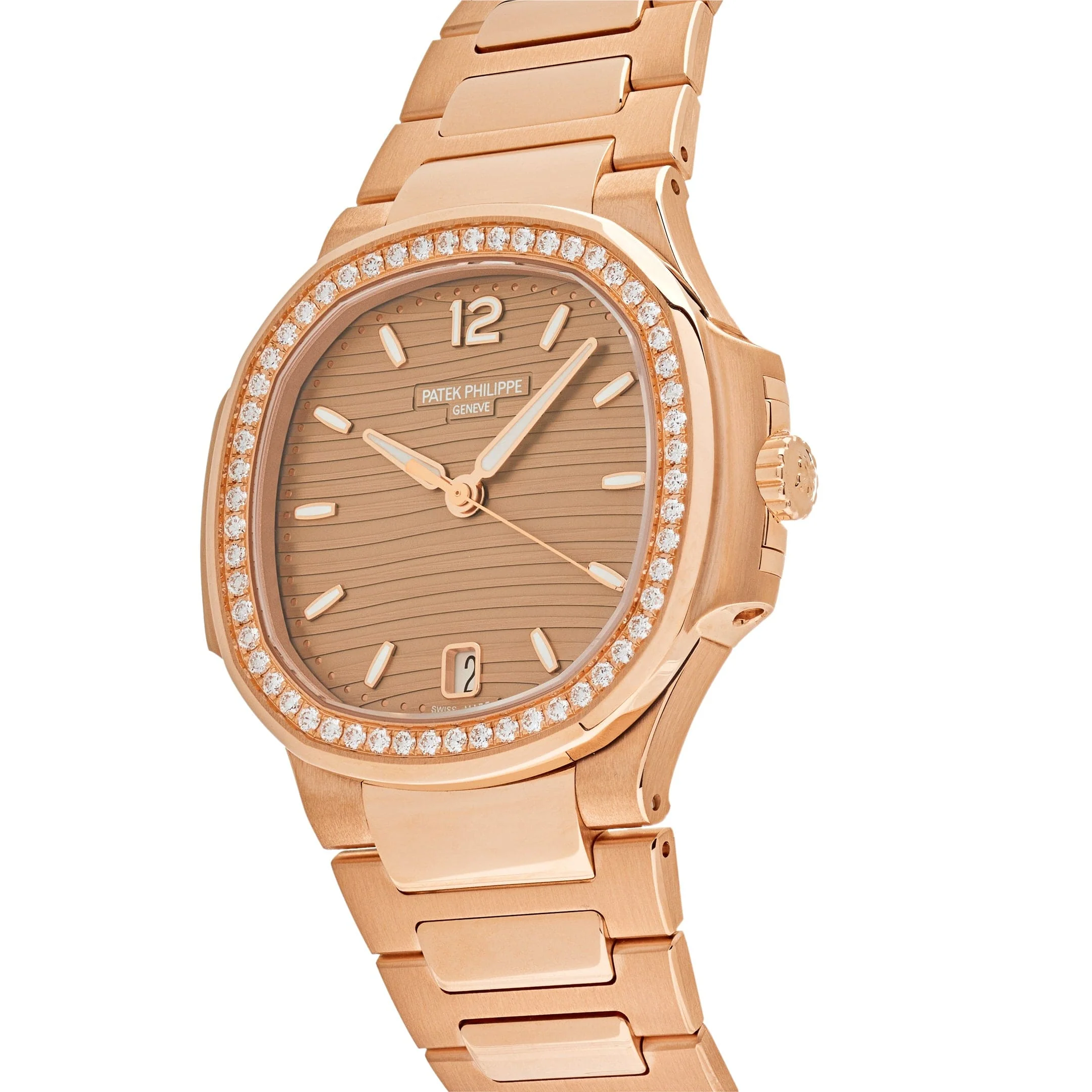 Patek Philippe Nautilus 7118/1200R-010 'Ladies' Rose Gold - Image 3