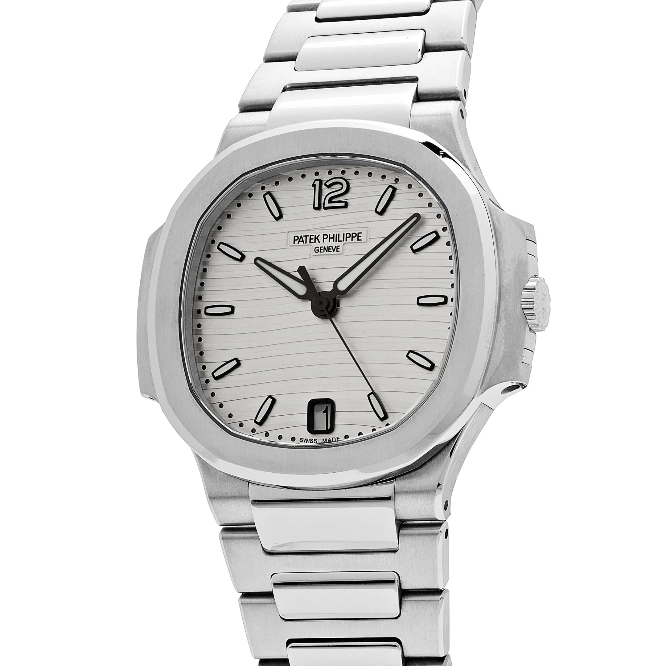 Patek Philippe Nautilus 7118/1A-010 Stainless Steel Silvery Opaline Dial (2019) - Image 3