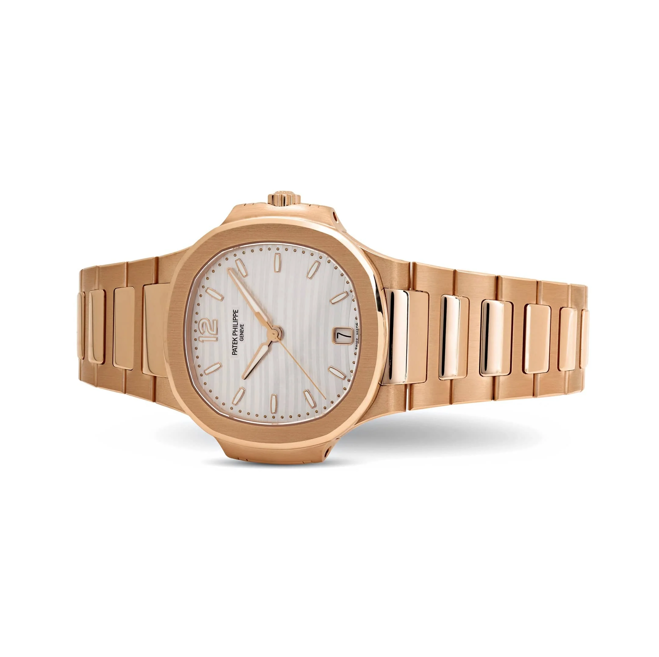 Patek Philippe Nautilus 7118/1R-001 'Ladies' Automatic Rose Gold Silvery Opaline Dial (2025) - Image 4