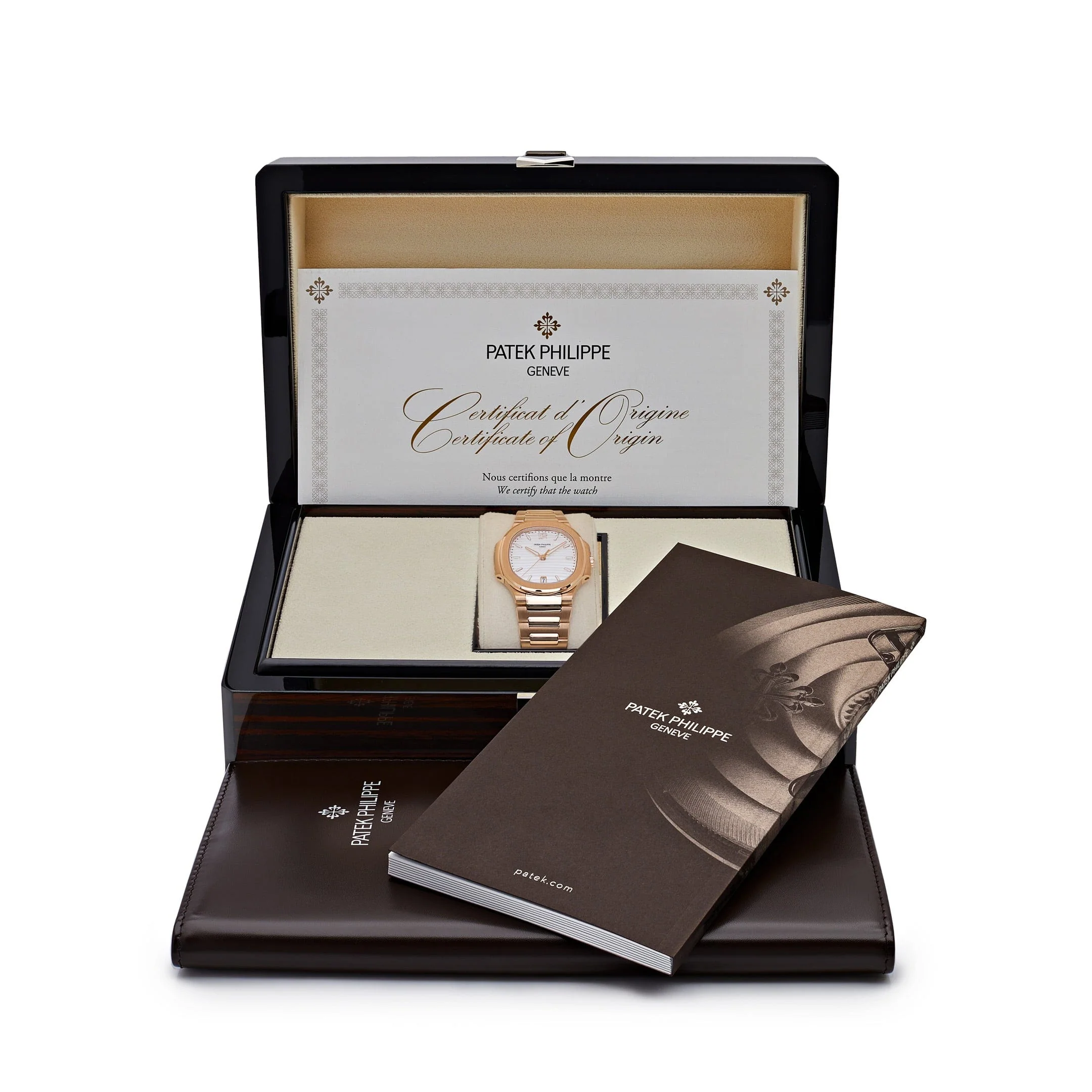 Patek Philippe Nautilus 7118/1R-001 'Ladies' Automatic Rose Gold Silvery Opaline Dial (2025) - Image 9