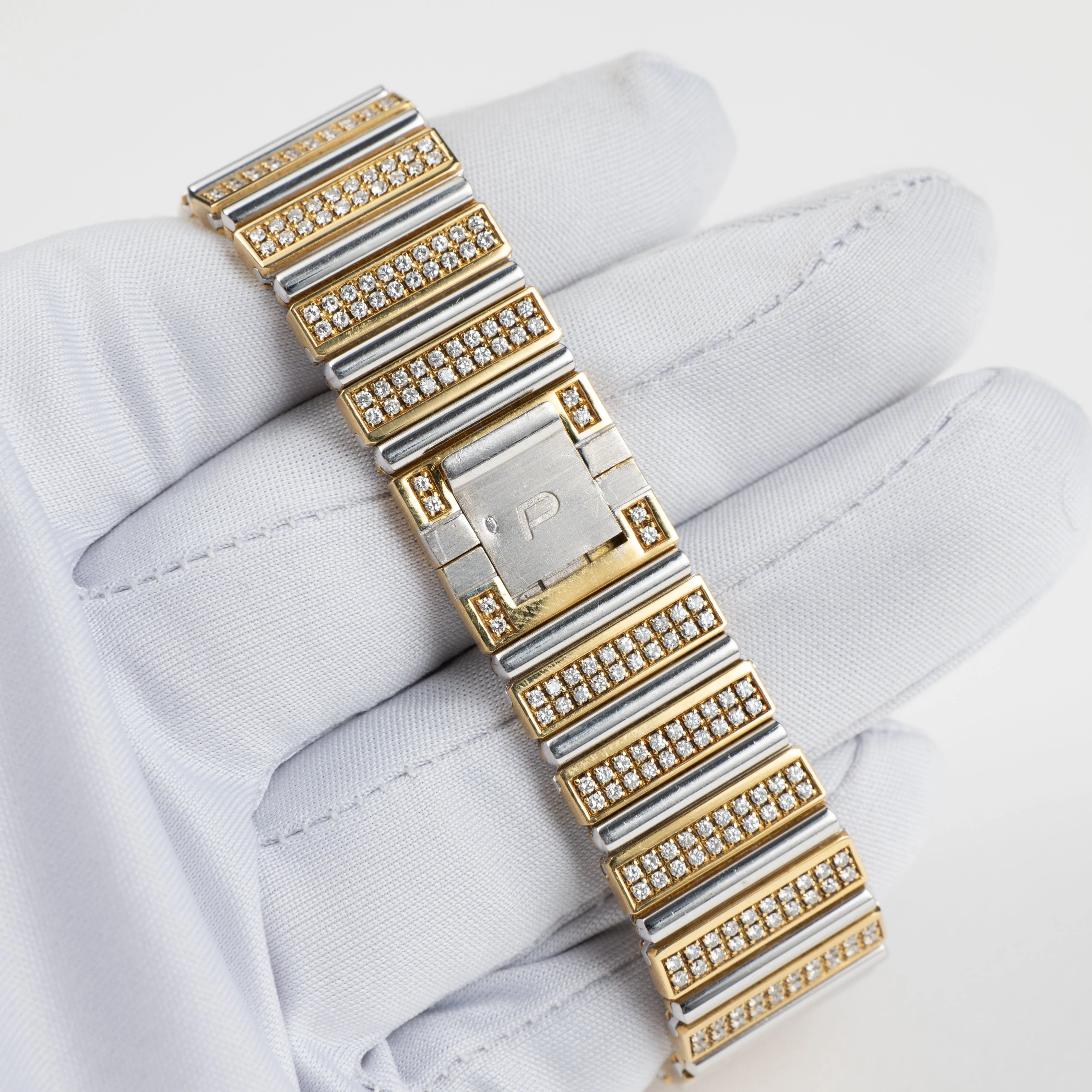 Piaget Polo 813C725 Yellow Gold White Gold Diamonds Quartz - Image 13