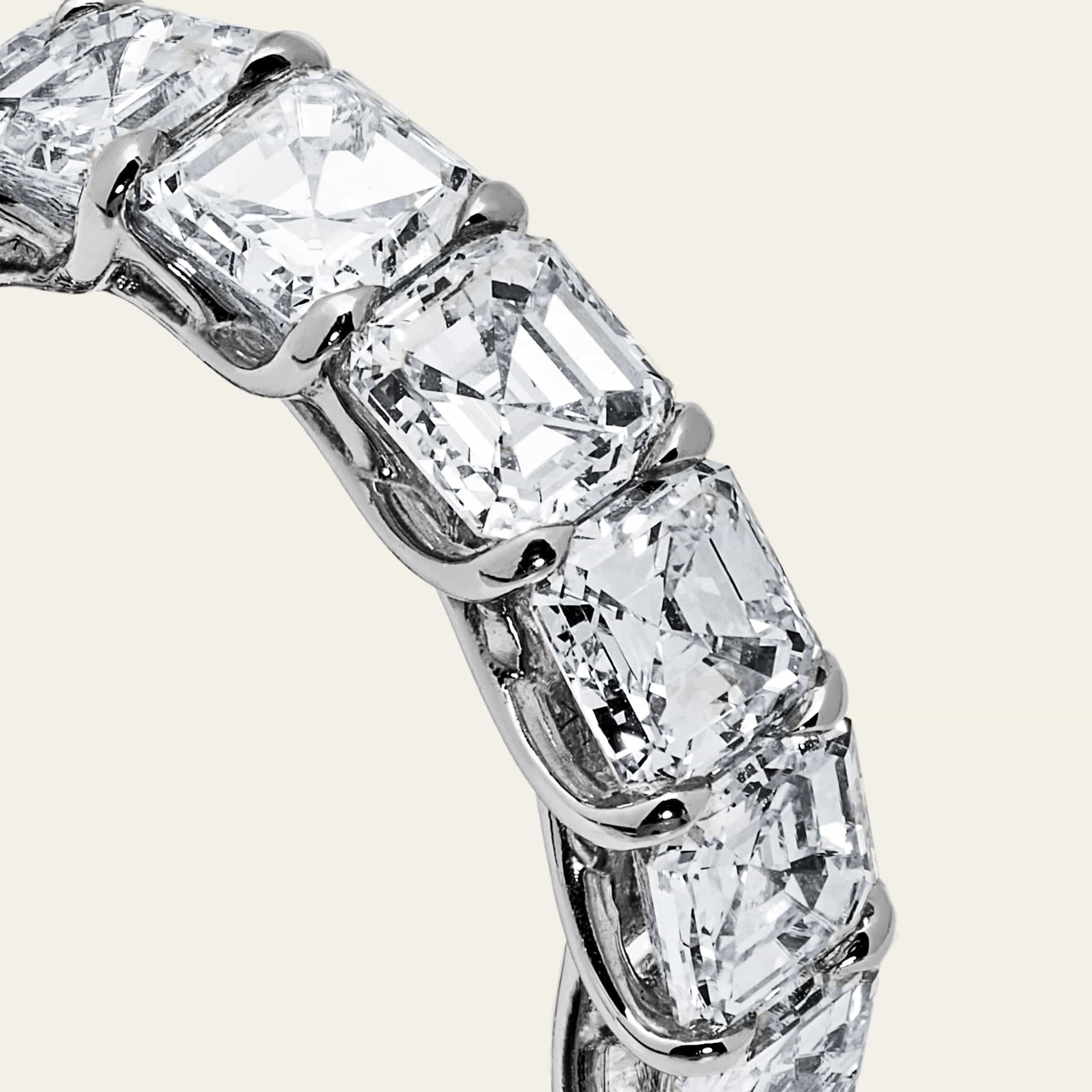 Platinum Diamond Eternity Band - Image 3