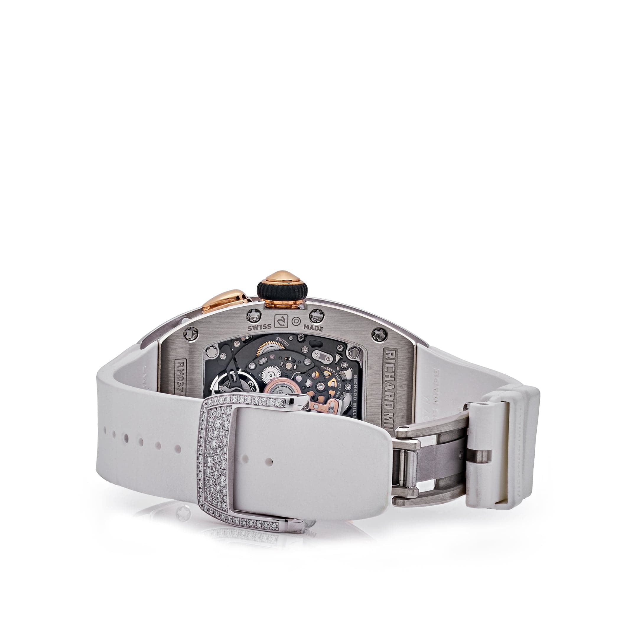Richard Mille RM 037 White Gold Snow Diamond Set (2023) - Image 6
