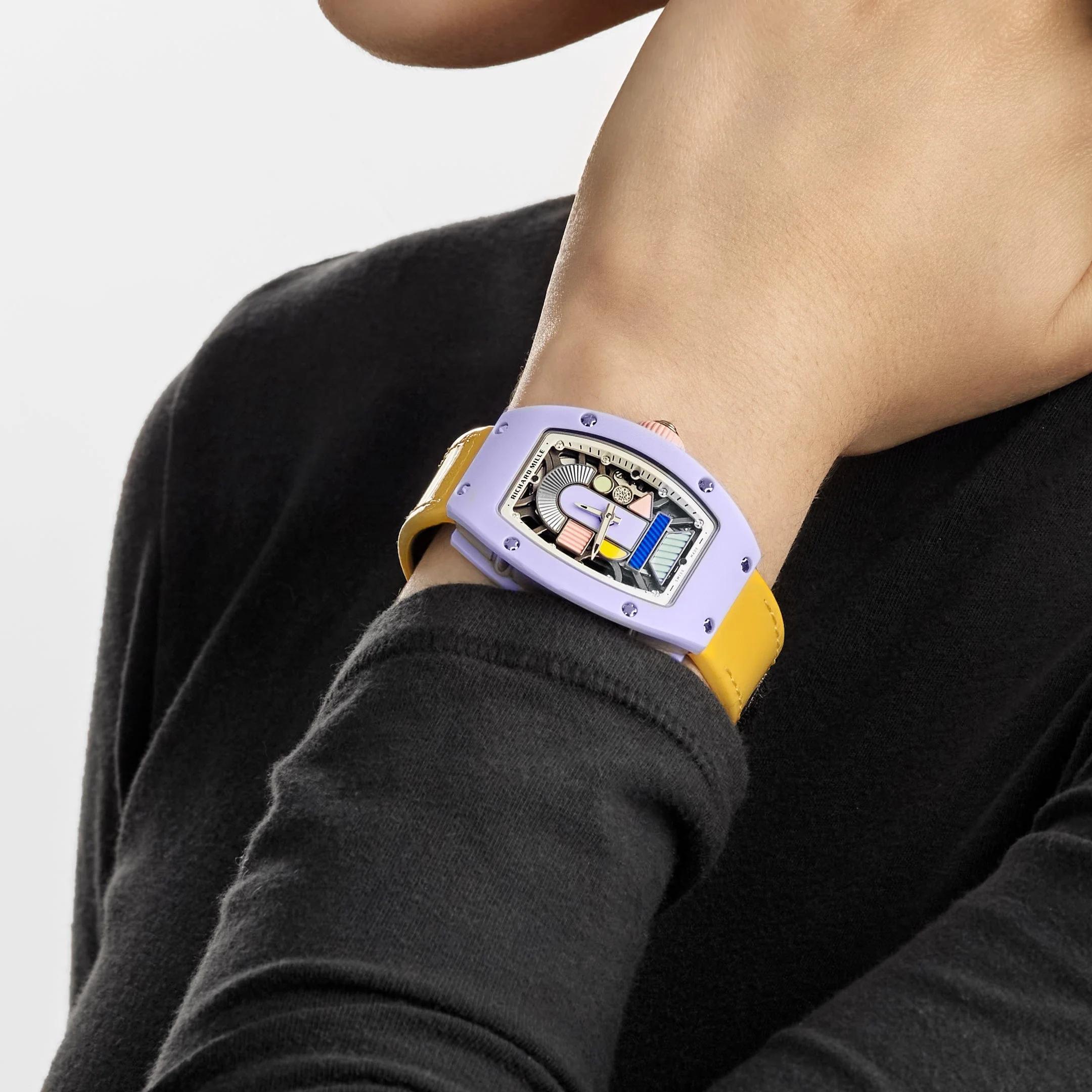 Richard Mille RM 07-01 'Ladies' Coloured Ceramics Lavender Pink Limited Edition (2024) - Image 3