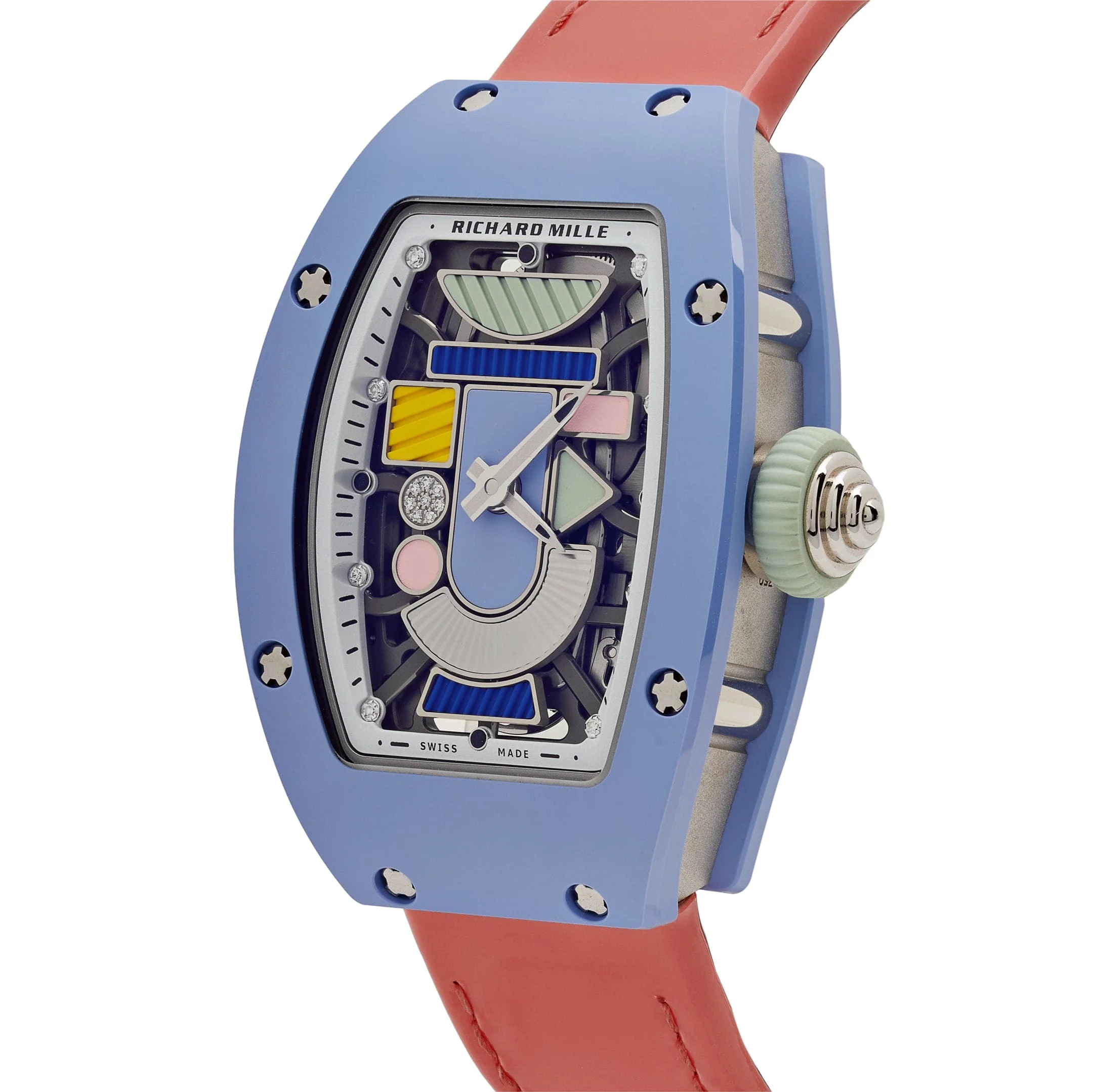 Richard Mille RM 07-01 'Ladies' Coloured Ceramics Powder Blue Ceramic Limited Edition - Image 3