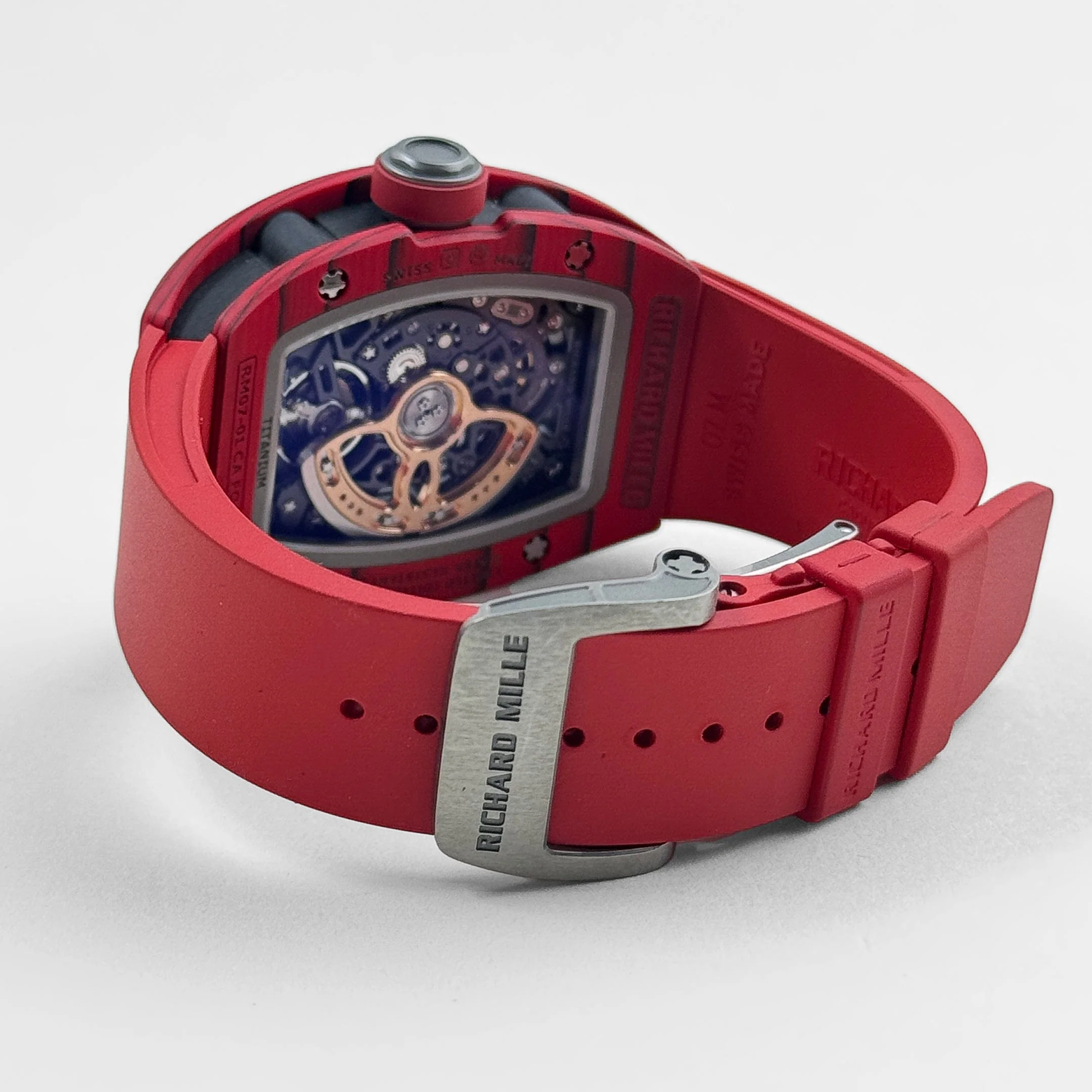 Richard Mille RM 07-01 'Ladies' 'Racing Red' Quartz TPT - Image 9