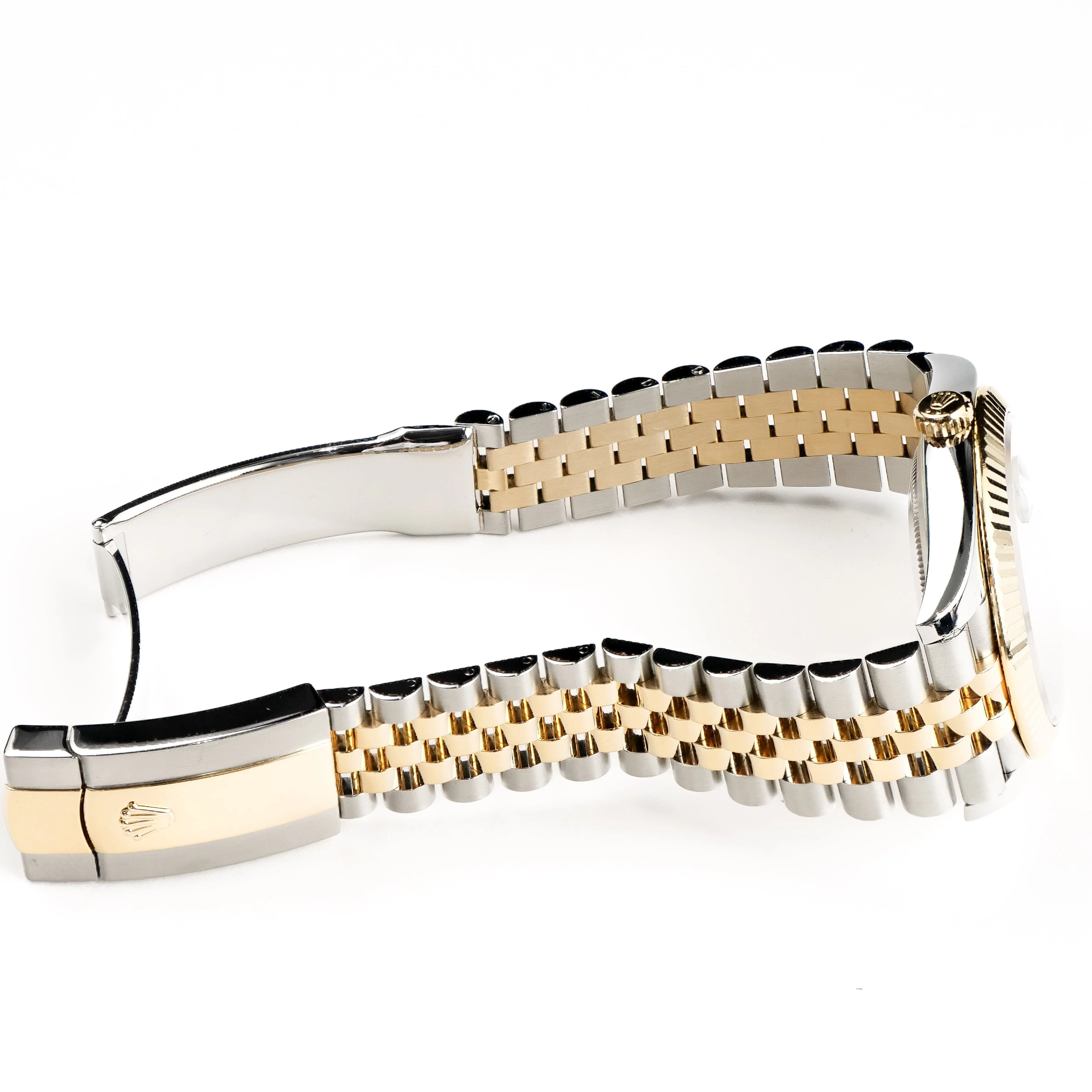 Rolex Datejust 41 126333 Stainless Steel Yellow Gold Black Diamond Dial Jubilee (2018) - Image 9
