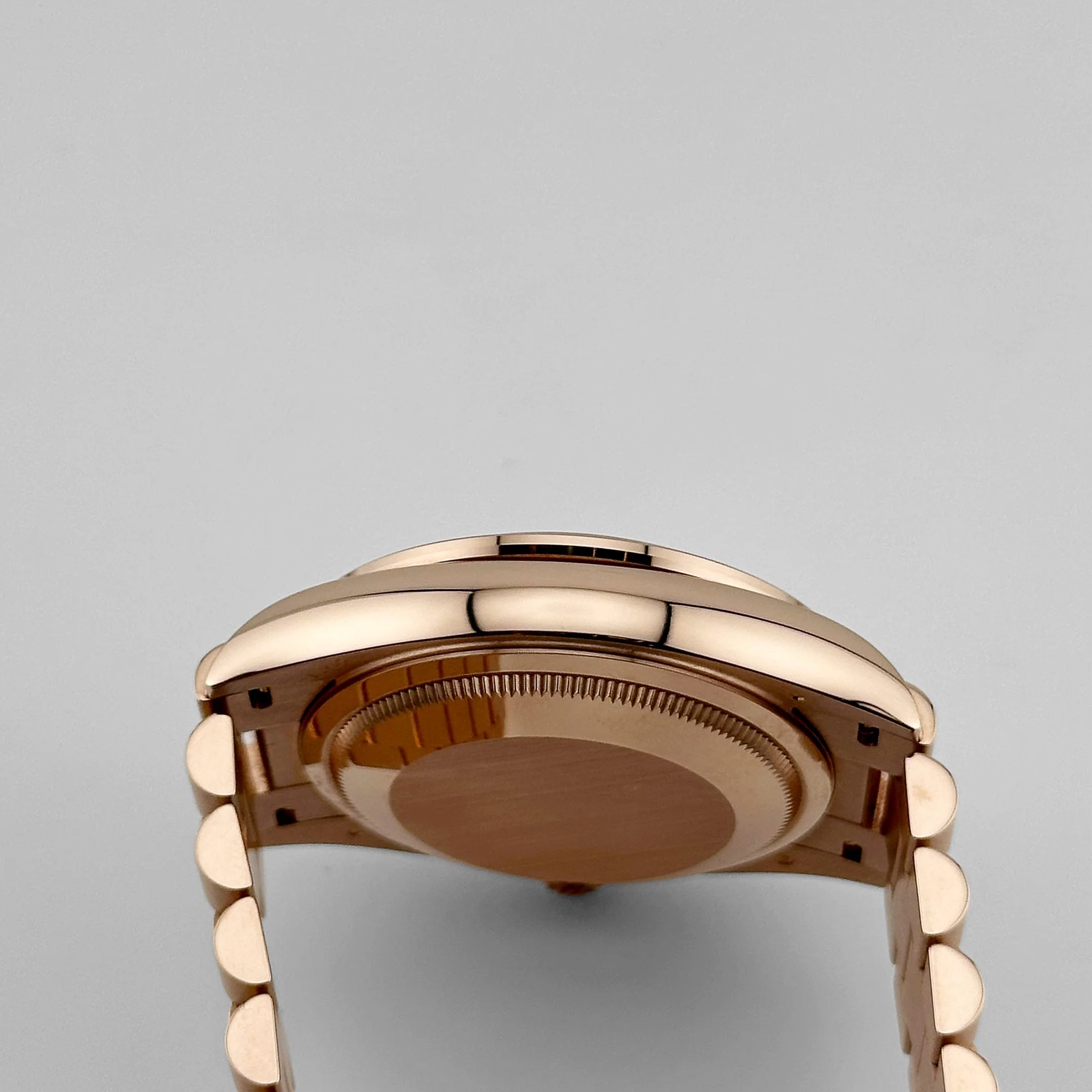 Rolex Day-Date 36 128345RBR Rose Gold Rainbow Diamond Pave Dial Diamond Bezel (2025) - Image 6