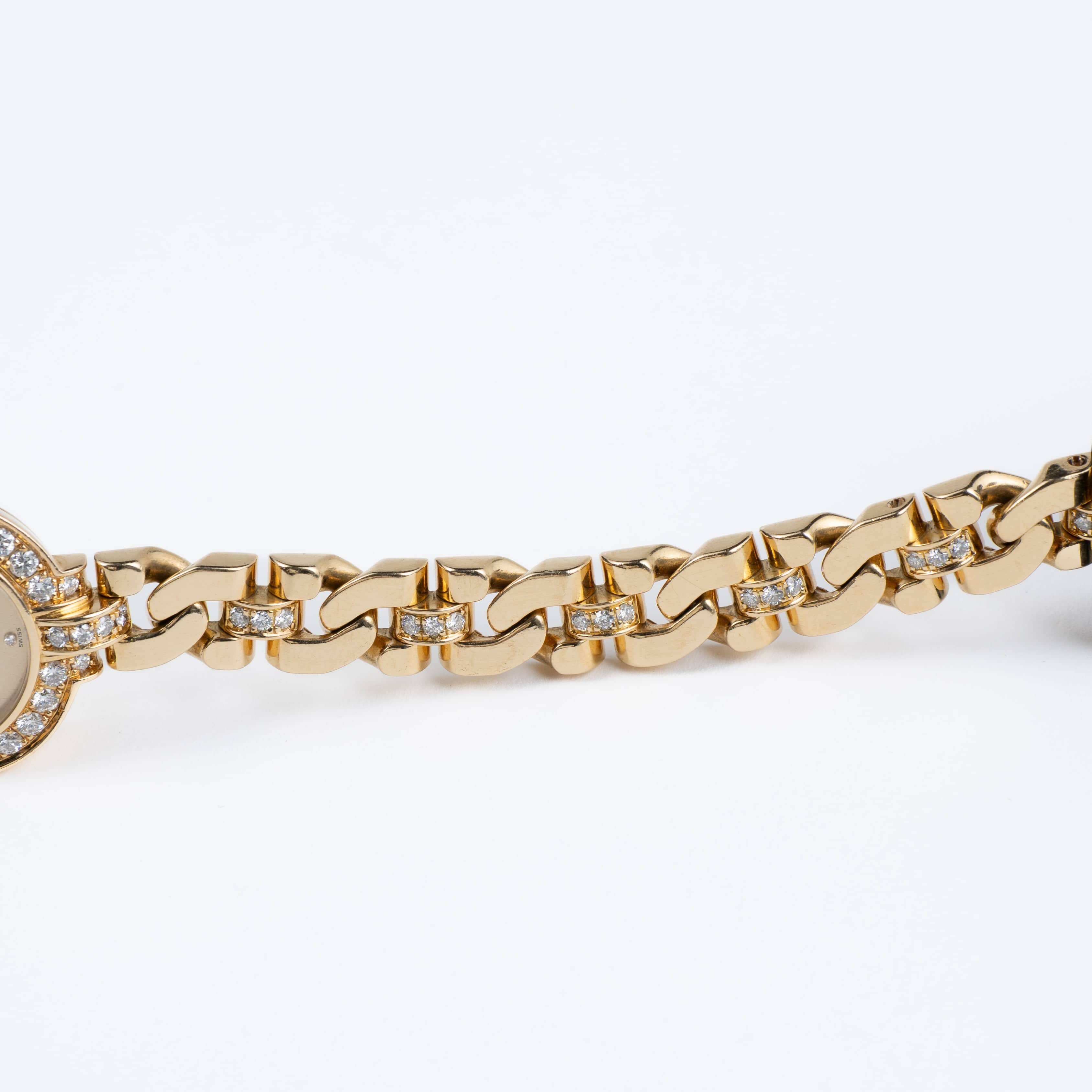 Rolex Cellini 2435 'Ladies' Yellow Gold Champagne Diamond Dial Diamond Bezel - Image 8
