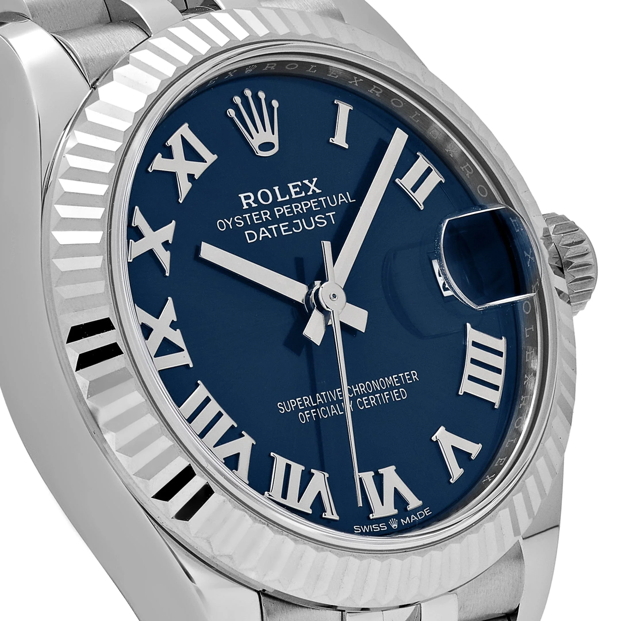 Rolex Datejust 278274 31 'Ladies' Stainless Steel Blue Roman Numerals Dial (2025) - Image 5