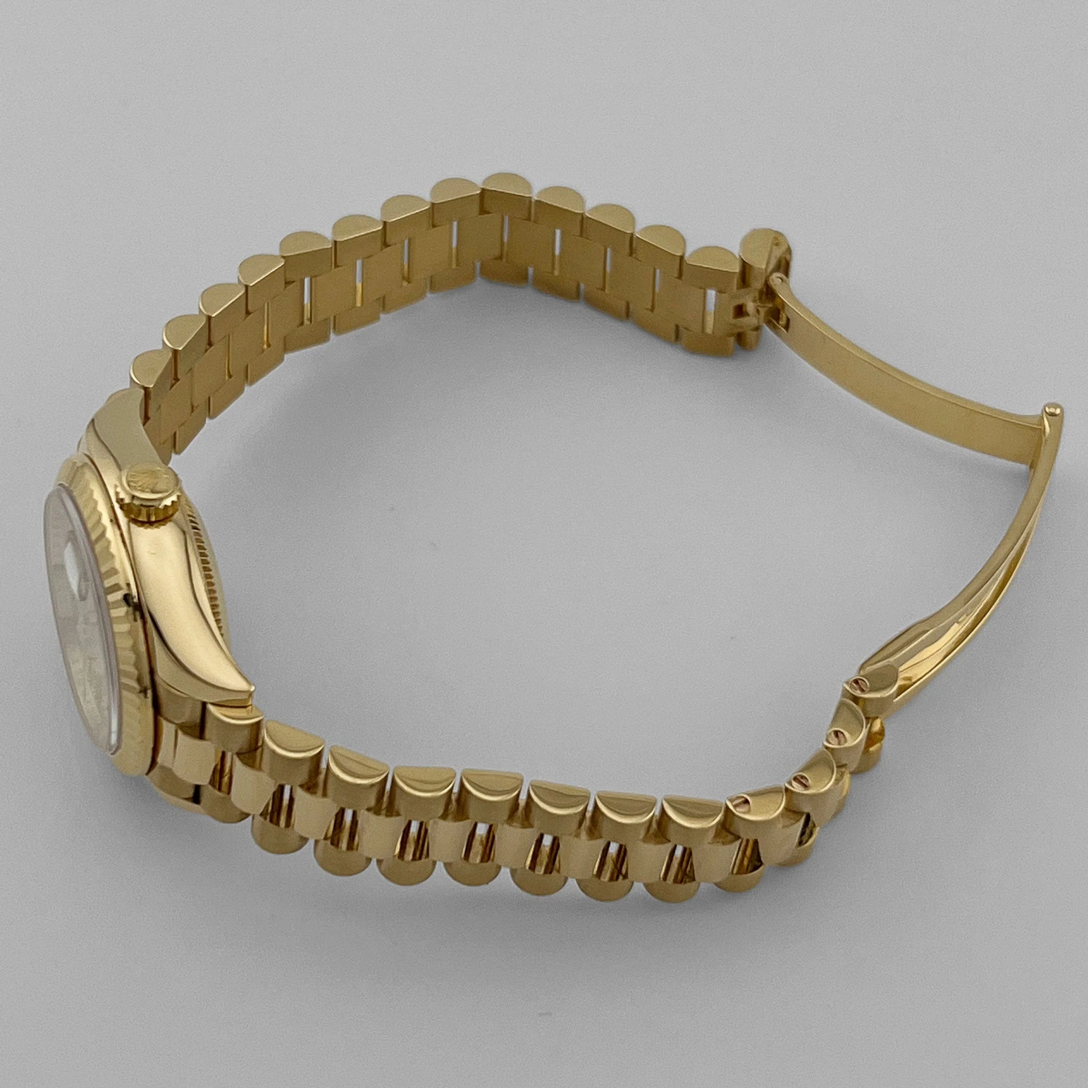 Rolex Datejust 28 279178 'Ladies' Yellow Gold Silver Diamond Dial (2025) - Image 8