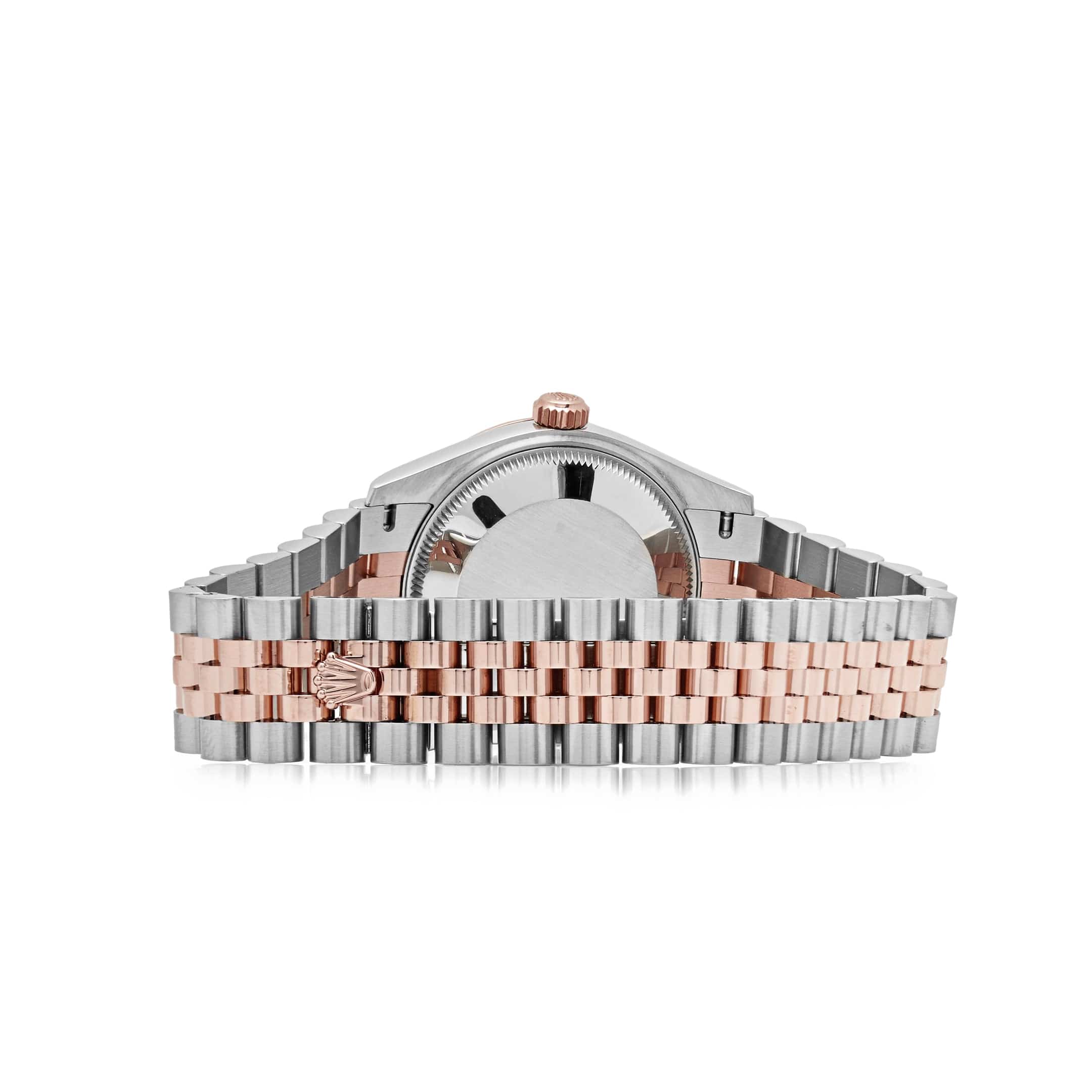 Rolex Datejust 31 278271 'Ladies' Rose Gold Stainless Steel Roman Chocolate Dial Jubilee - Image 6