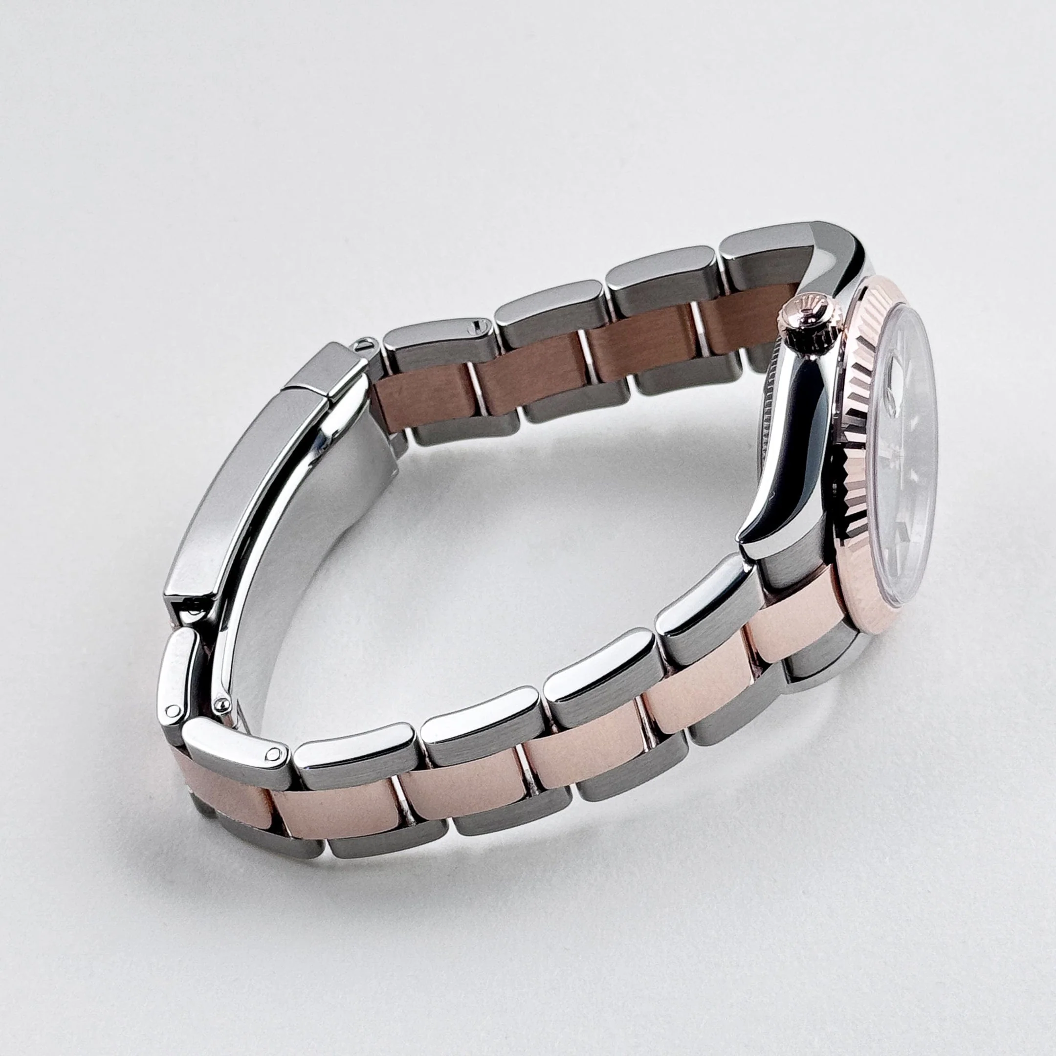 Rolex Datejust 31 278271 'Ladies' Rose Gold Stainless Steel Slate Dial Oyster (2025) - Image 8