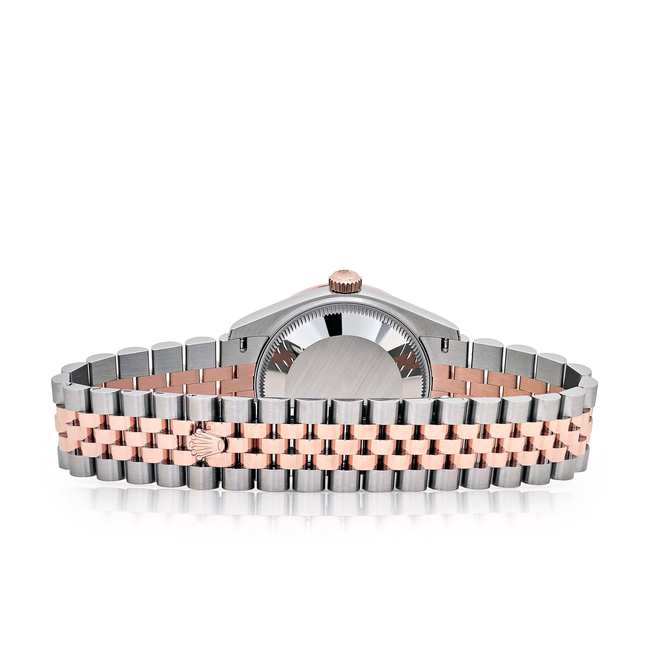 Rolex Datejust 31 278271 'Ladies' Stainless Steel Rose Gold Silver Diamond Dial (2024) - Image 6