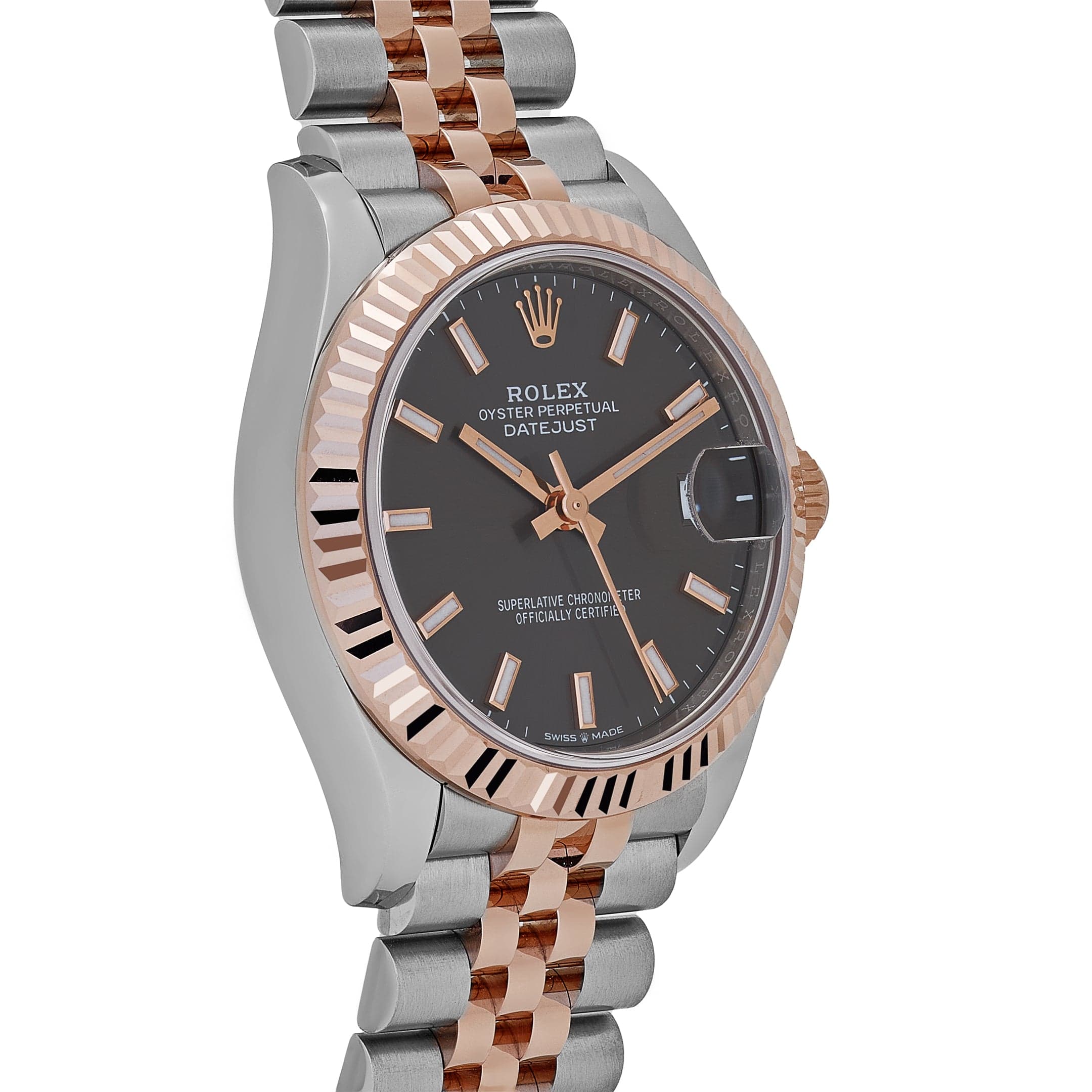 Rolex Datejust 31 278271 'Ladies' Stainless Steel Rose Gold Slate Dial (2025) - Image 4