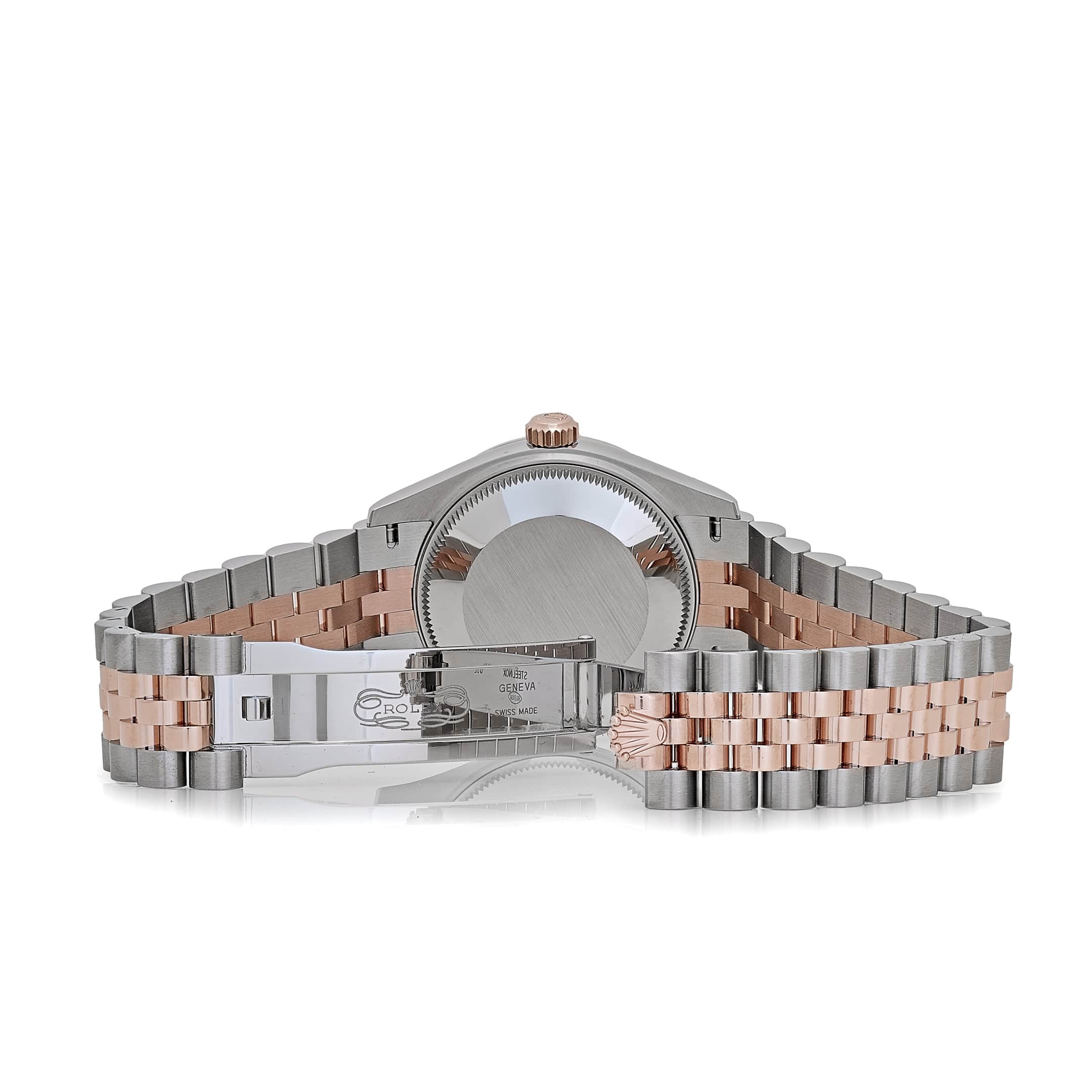 Rolex Datejust 31 278271 'Ladies' Stainless Steel Rose Gold Slate Dial (2025) - Image 6