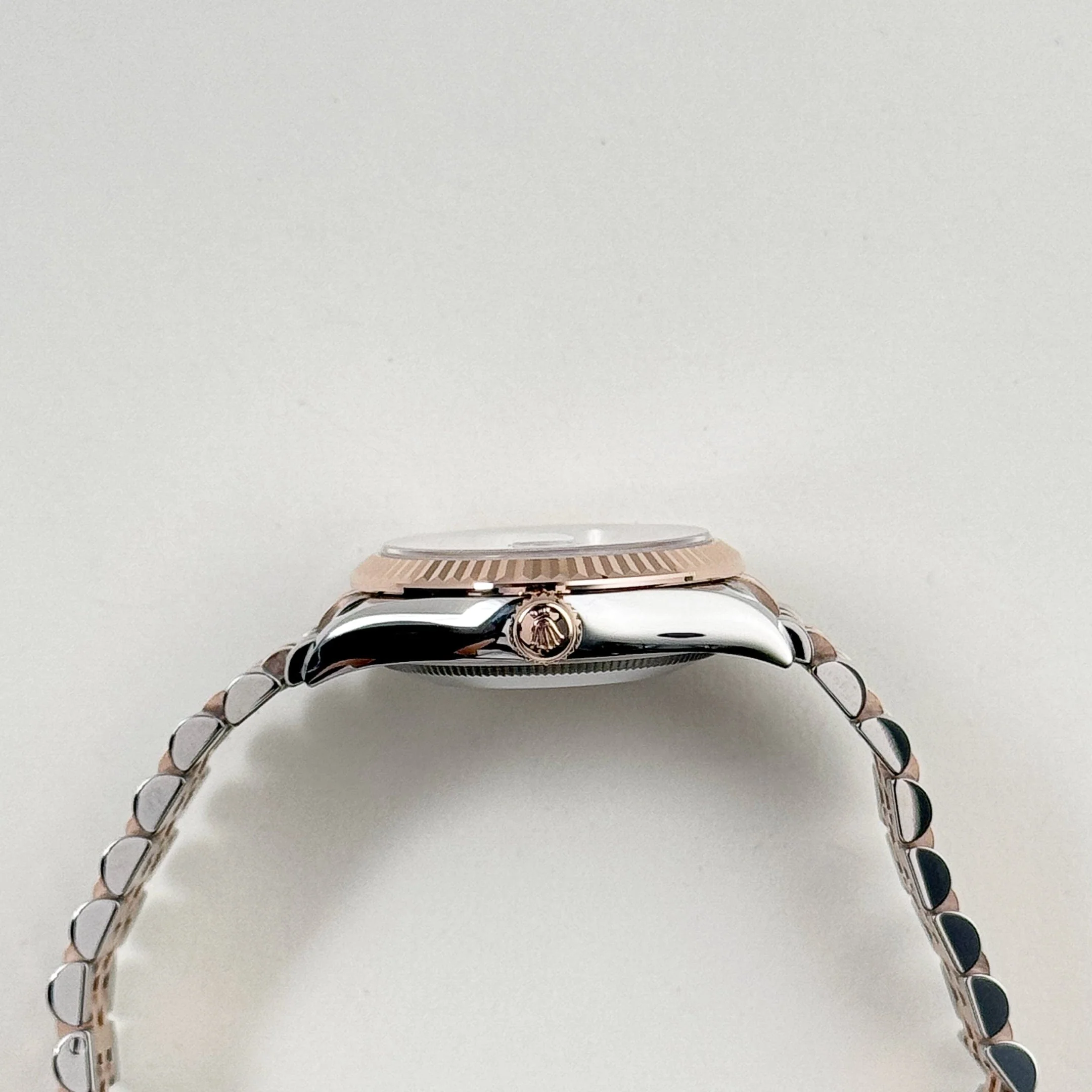 Rolex Datejust 31 278271 'Ladies' Stainless Steel Rose Gold White Roman Numerals Dial (2025) - Image 5