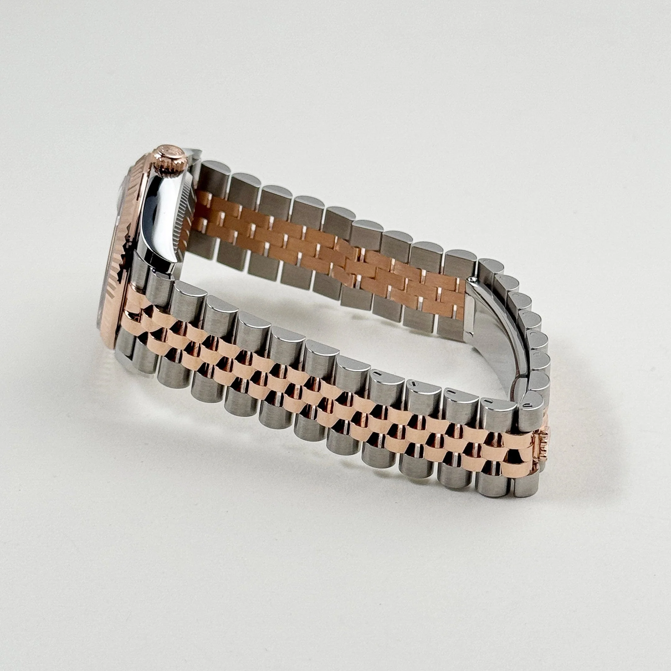 Rolex Datejust 31 278271 'Ladies' Stainless Steel Rose Gold White Roman Numerals Dial (2025) - Image 8