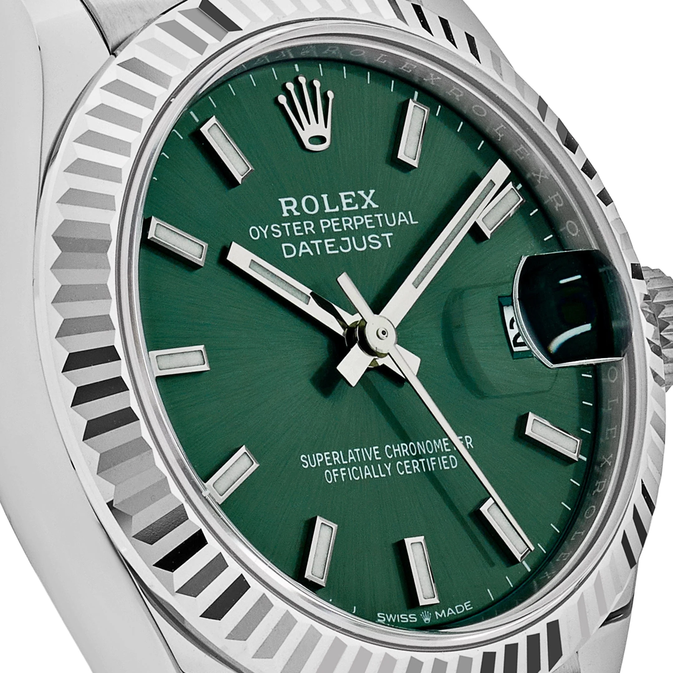 Rolex Datejust 31 278274 'Ladies' Stainless Steel Green Dial (2025) - Image 5
