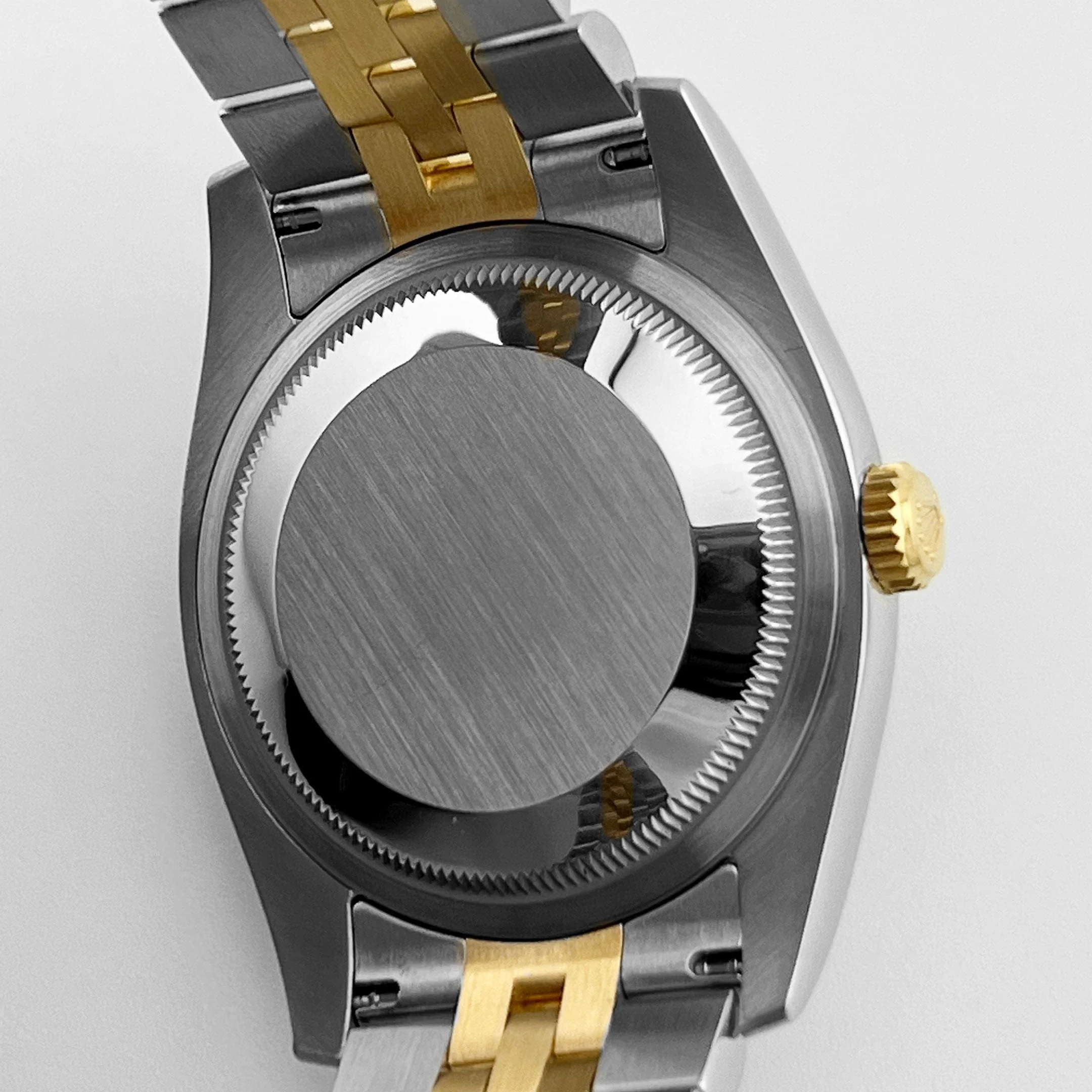 Rolex Datejust 36 116233 Yellow Gold Stainless Steel Black Diamond Dial Jubilee (2013) - Image 9