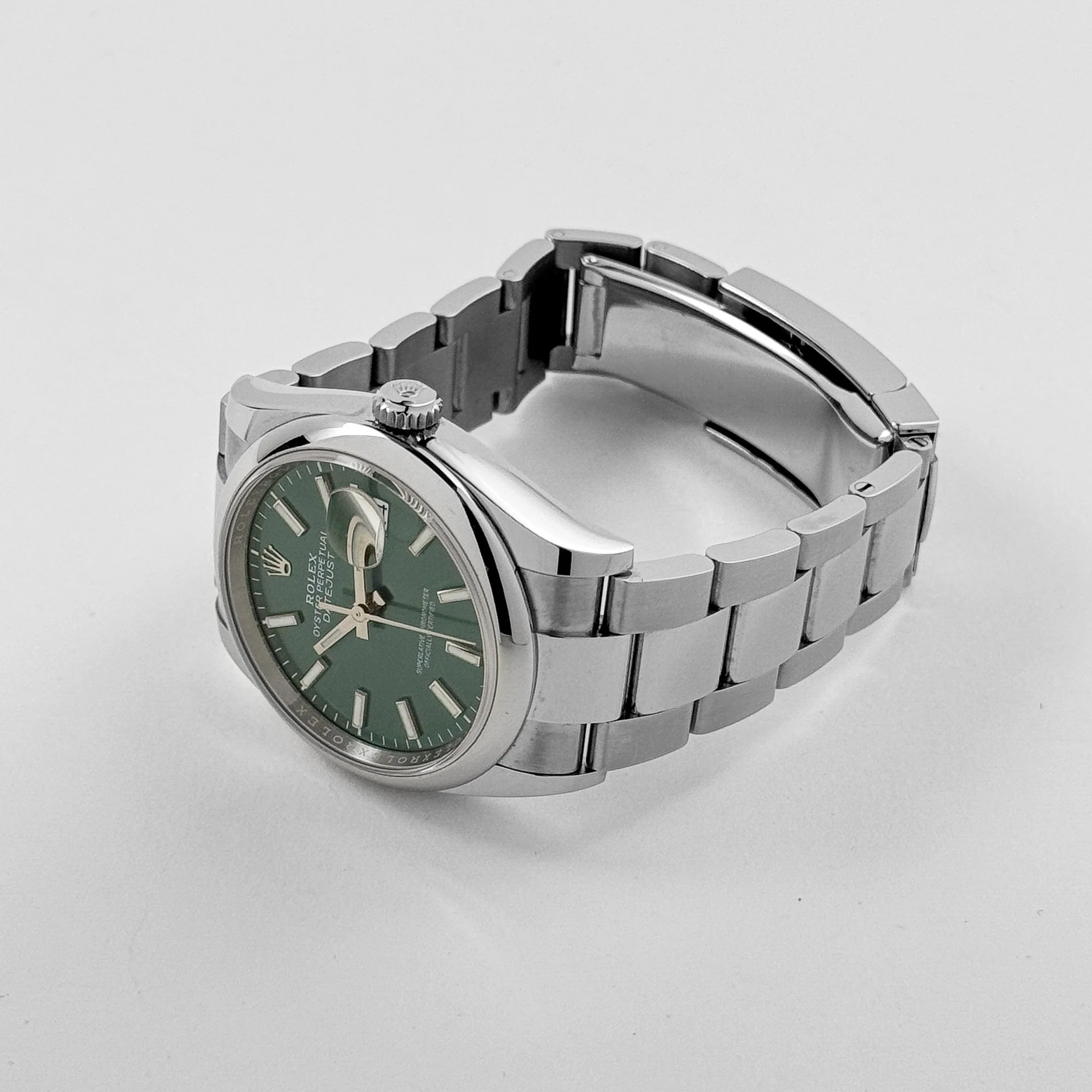 Rolex Datejust 36 126200 Stainless Steel Mint Green Dial Oyster (2023) - Image 5