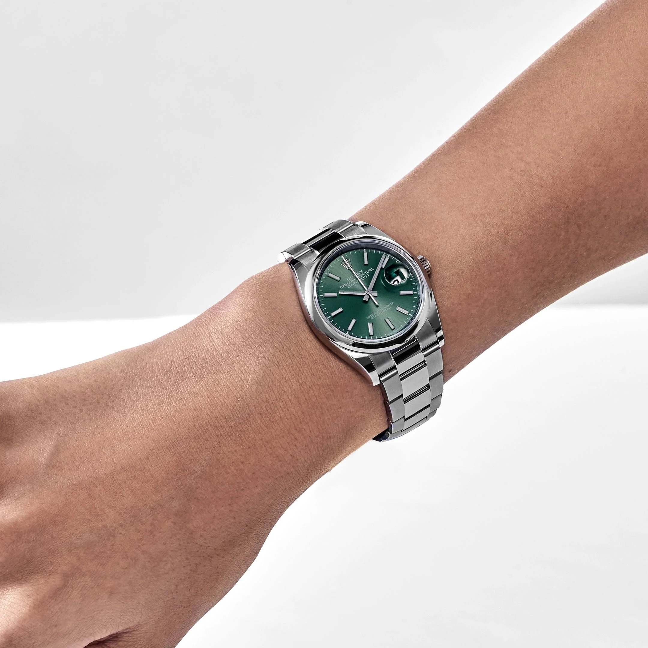 Rolex Datejust 36 126200 Stainless Steel Mint Green Dial Oyster (2025) - Image 15