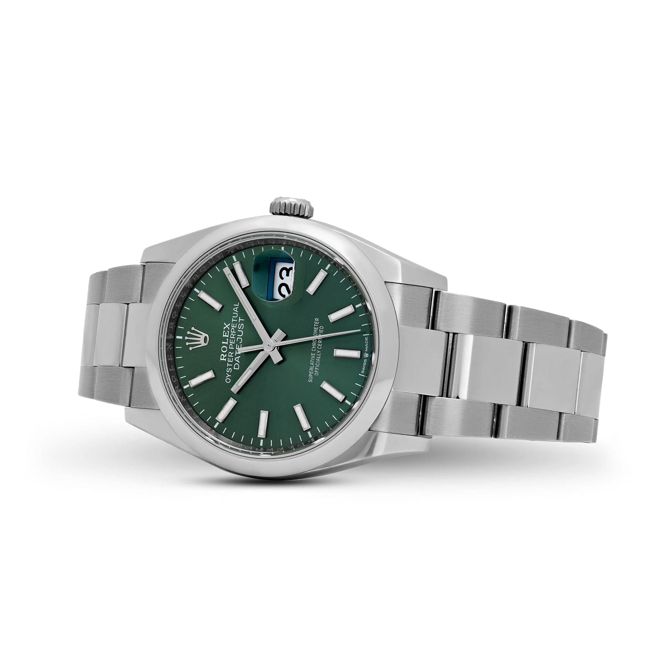 Rolex Datejust 36 126200 Stainless Steel Mint Green Dial Oyster (2025) - Image 17